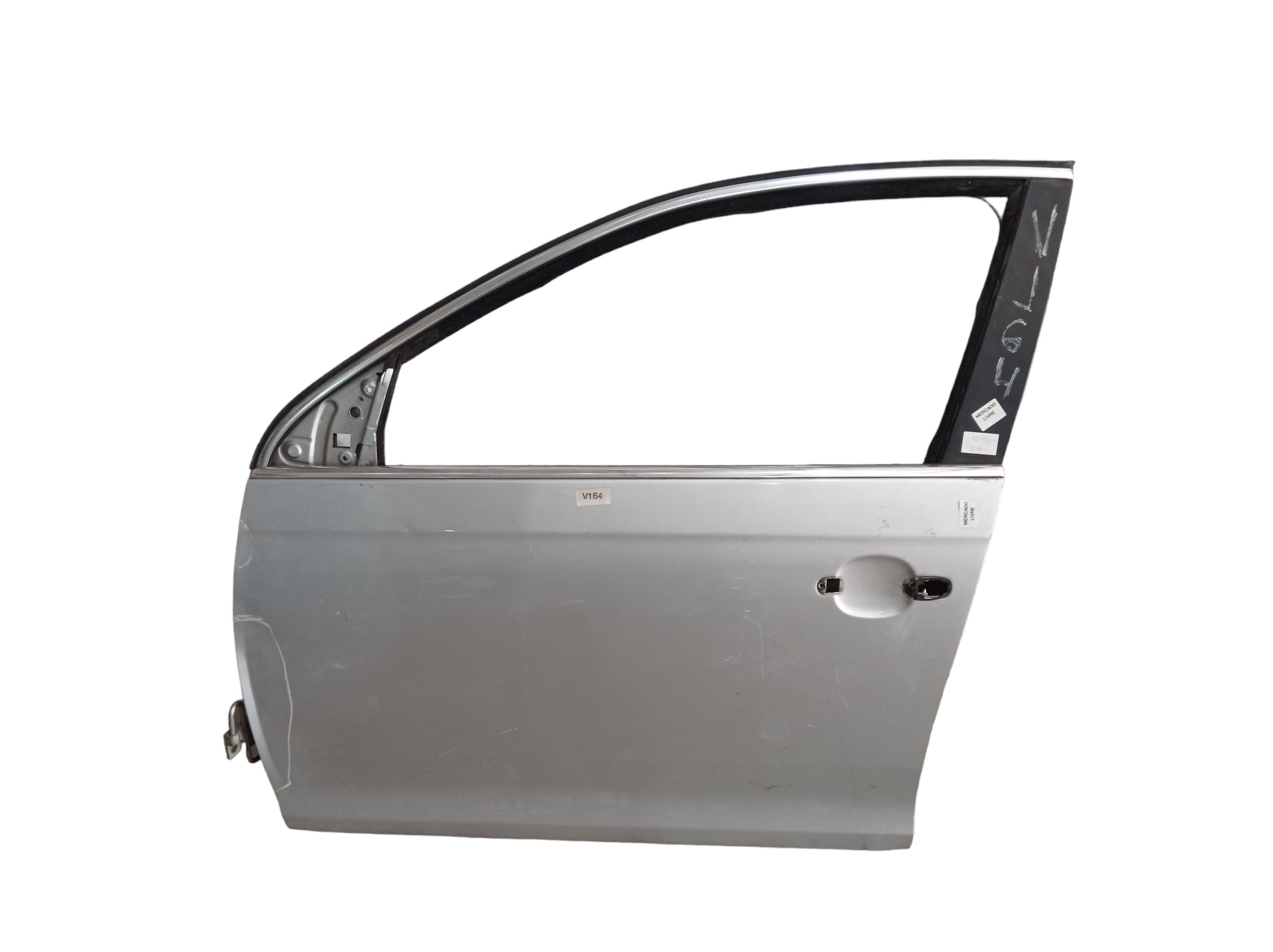 Porta Dianteira Esquerda Esquerda Vw Jetta 2007 V164 Dianteira Esquerda Cinza 1