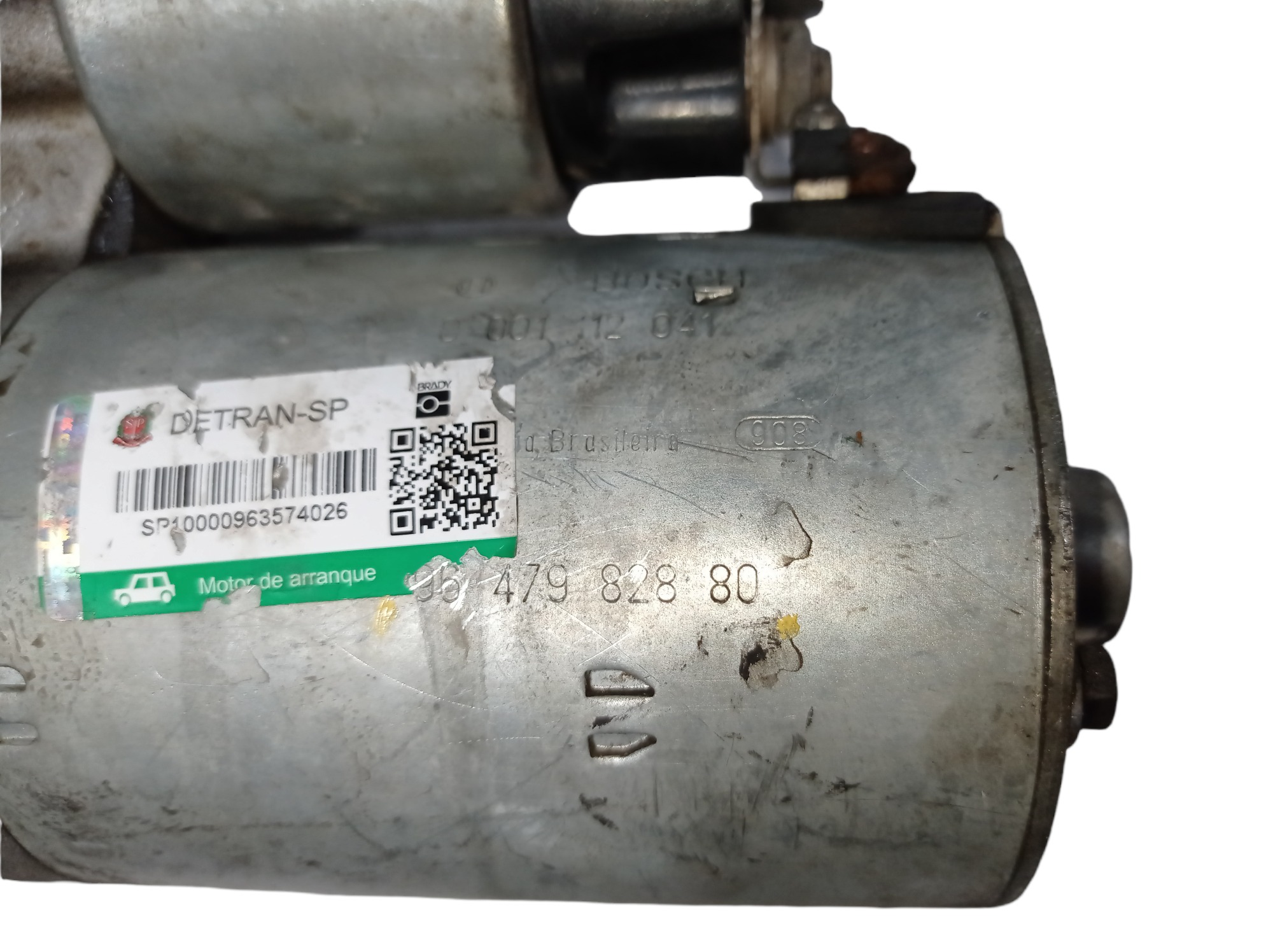 Motor De Arranque Peugeot 206 1.4 2005 V273 5