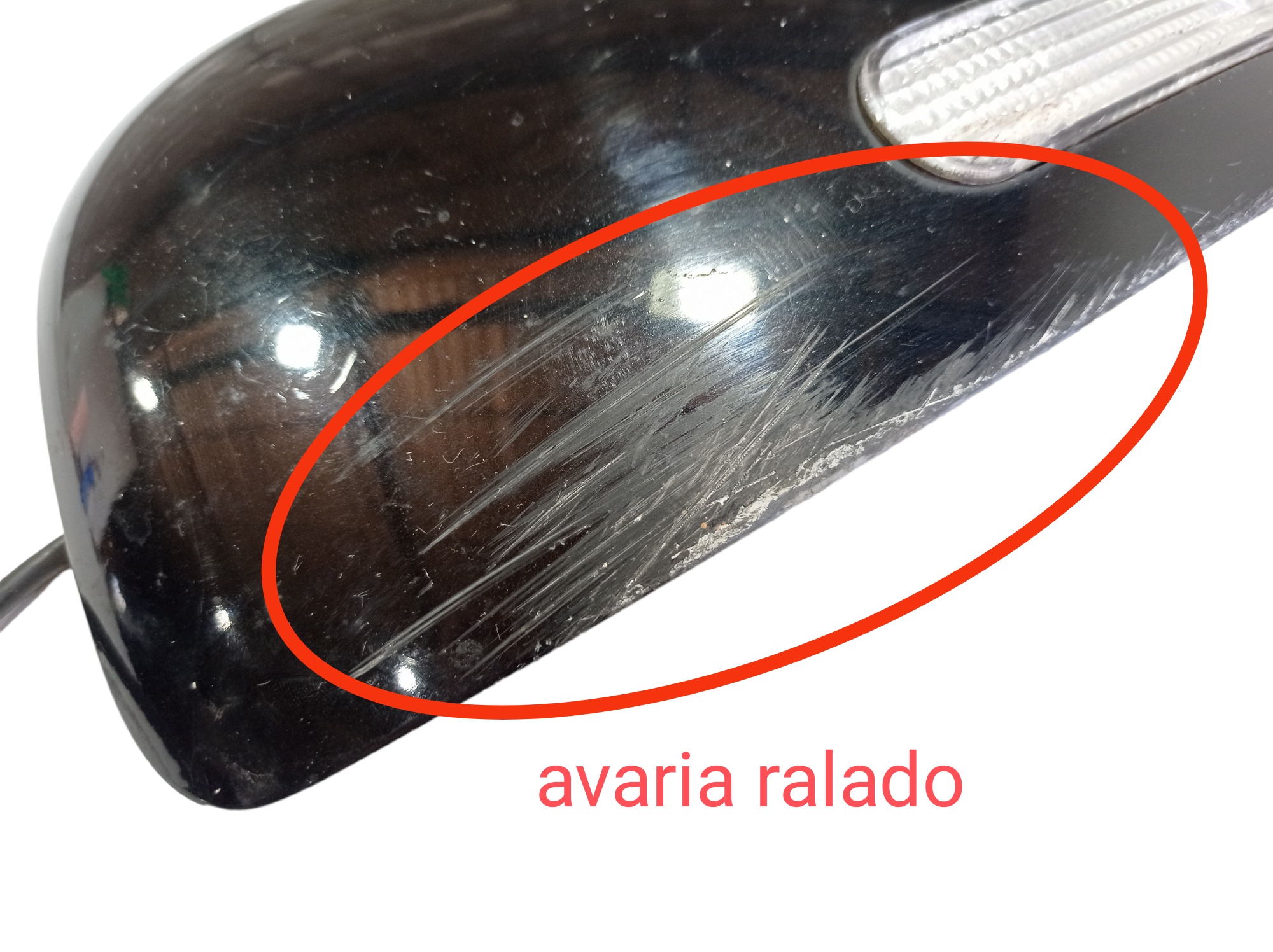 Capa Retrovisor Esquerdo Mitsubishi Asx Cvt 2.0 2014 V574 Preto 8