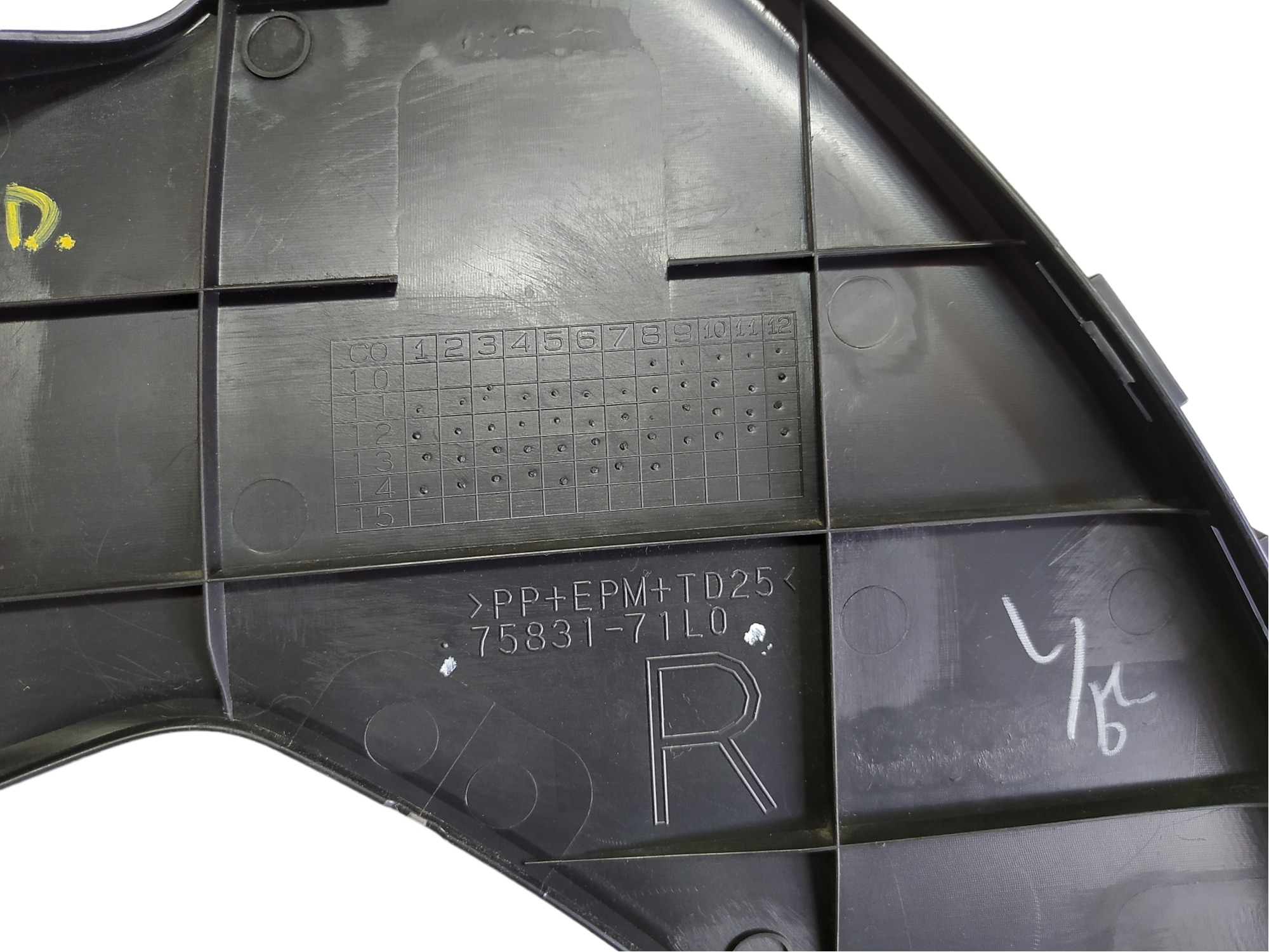 Acabamento Direito Console Suzuki Swift 2015 V550 7583171l0 8