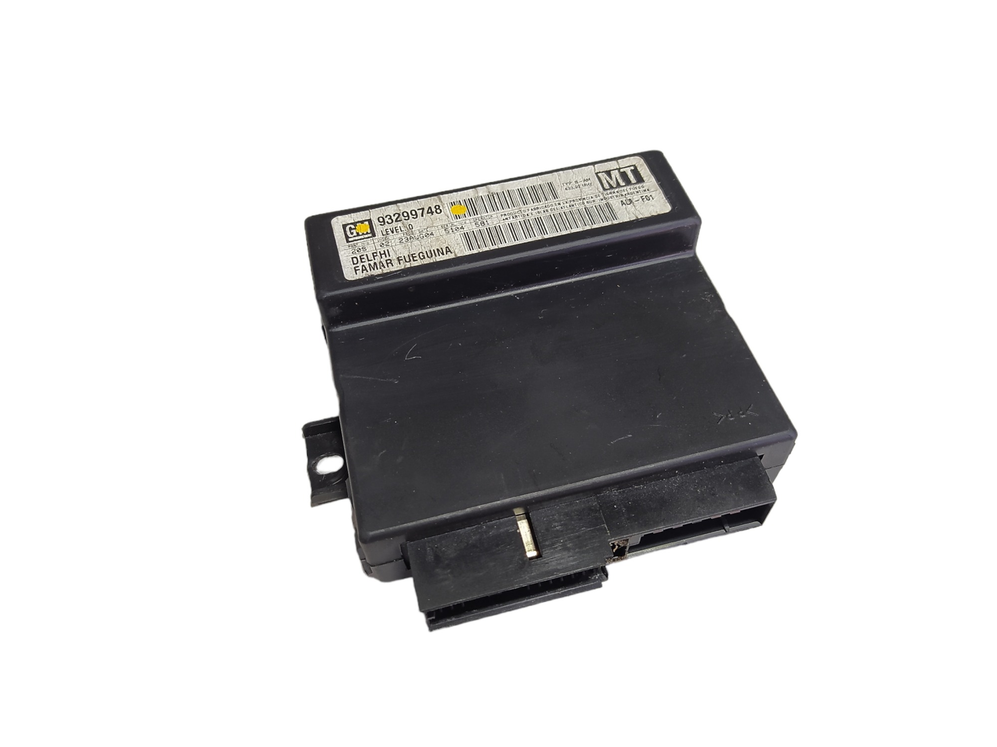 Módulo Conforto Gm Zafira 2.0 2005 93299748 V472 3