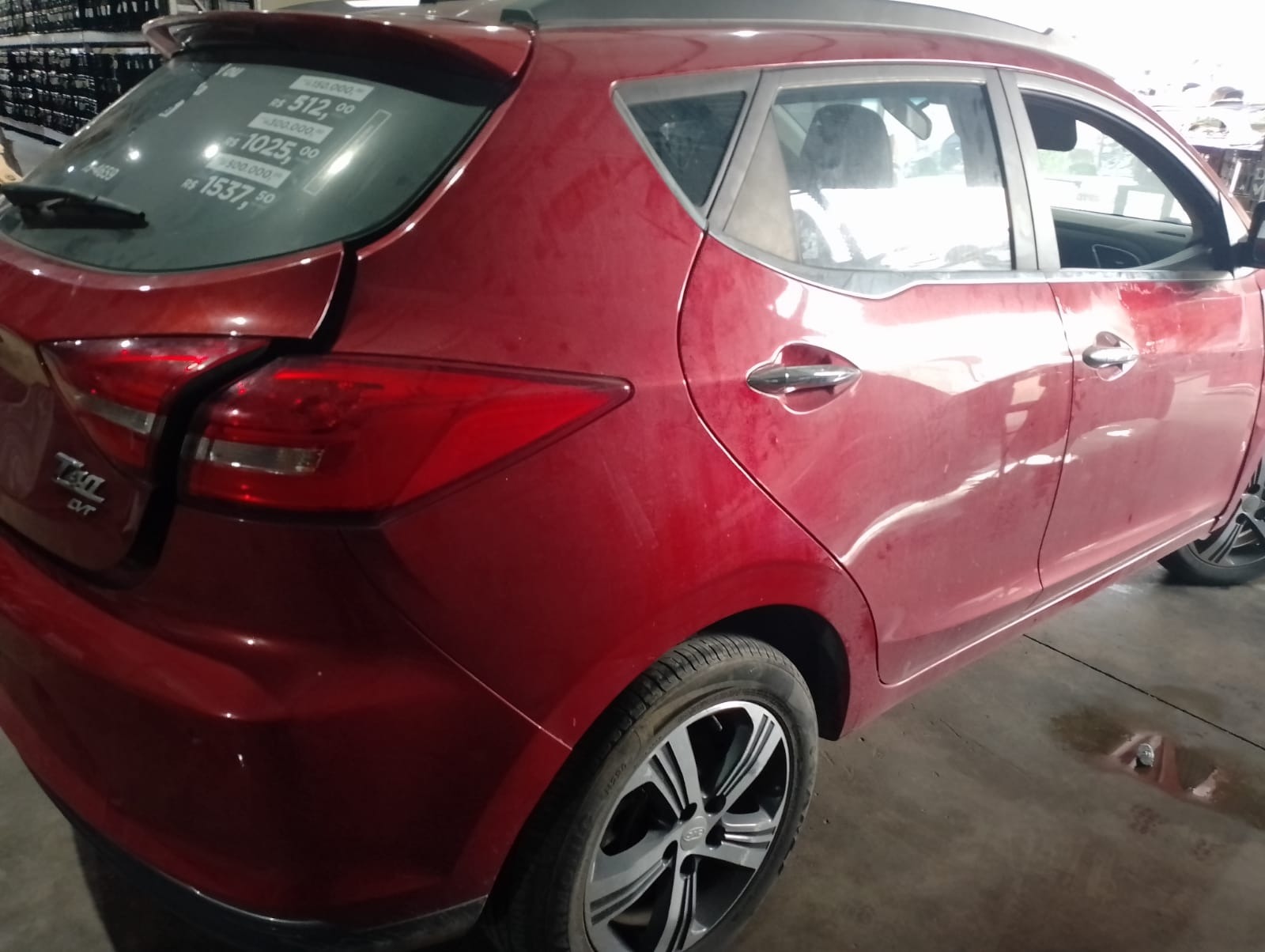 Sucata Jac t40 1.6 2020 v549 informações gerias 5