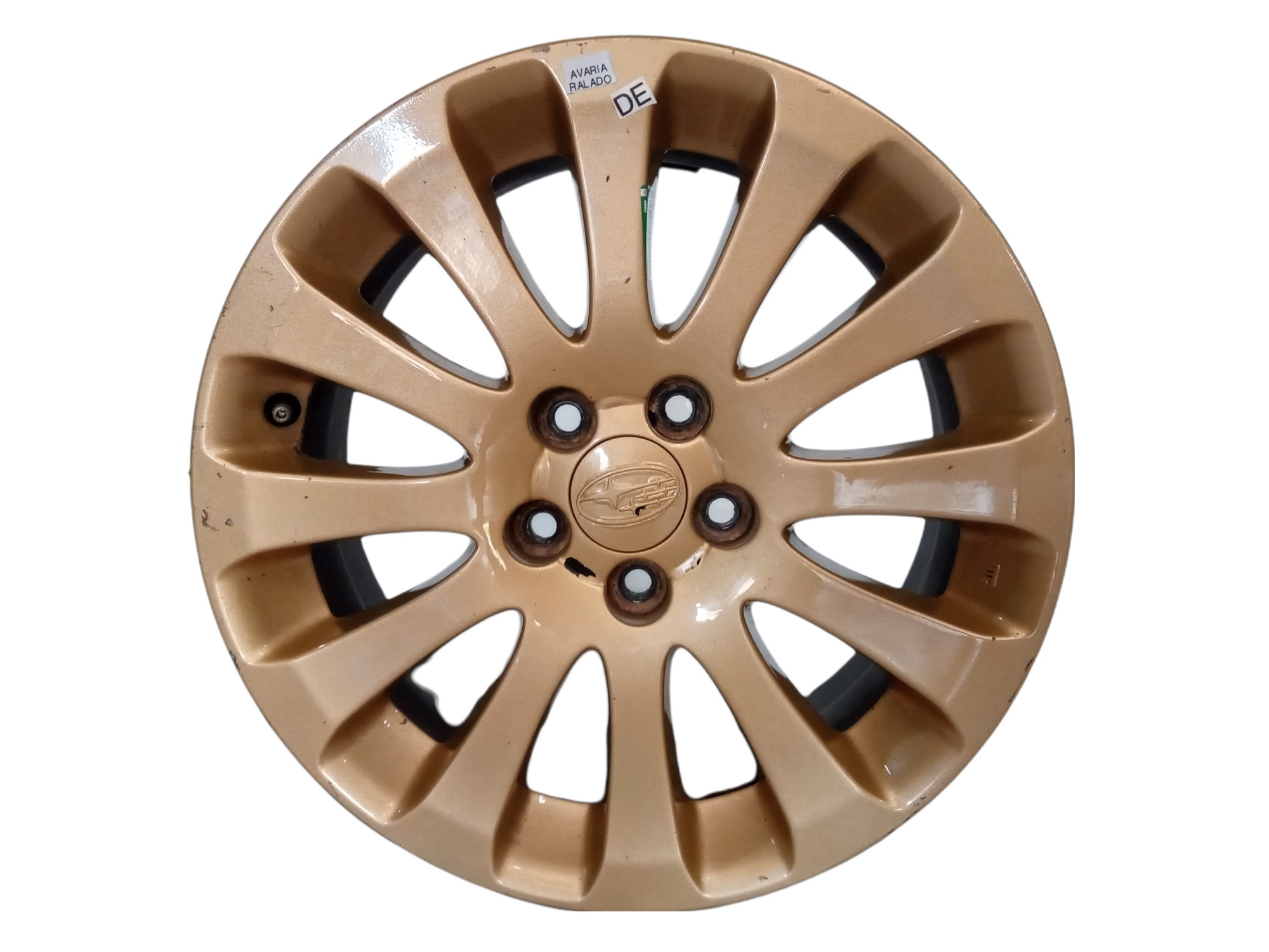 Roda Liga Alumínio Aro 16 5×100 Subaru Impreza 2009 V375
