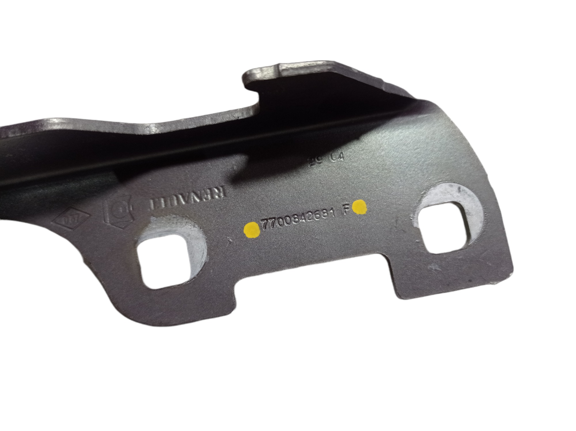 Dobradiça Direita Capo Renault Clio 2005 7700842681f V235 6