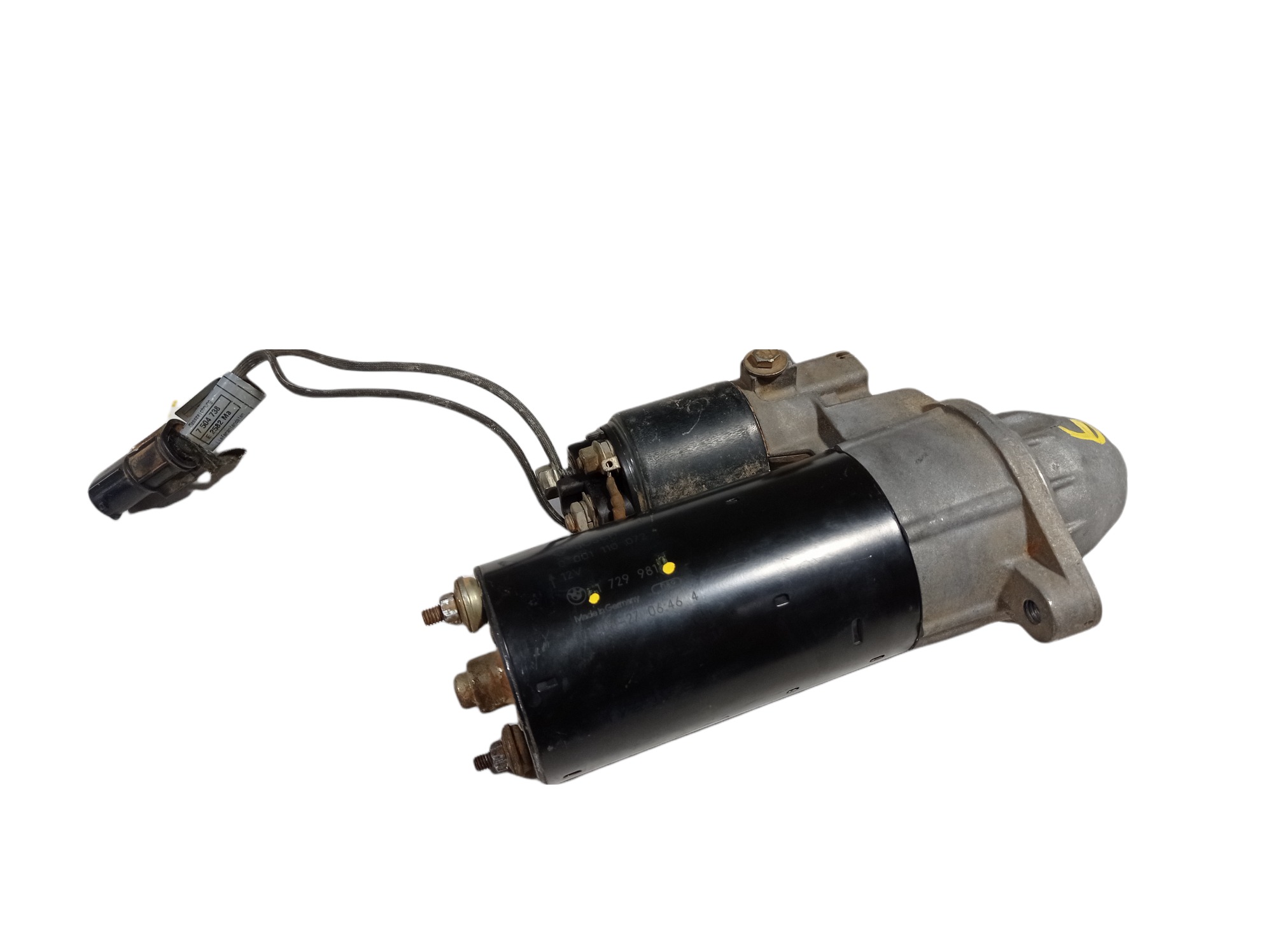 Motor Arranque Bmw X5 4.4i 2002 1729981 V74 3
