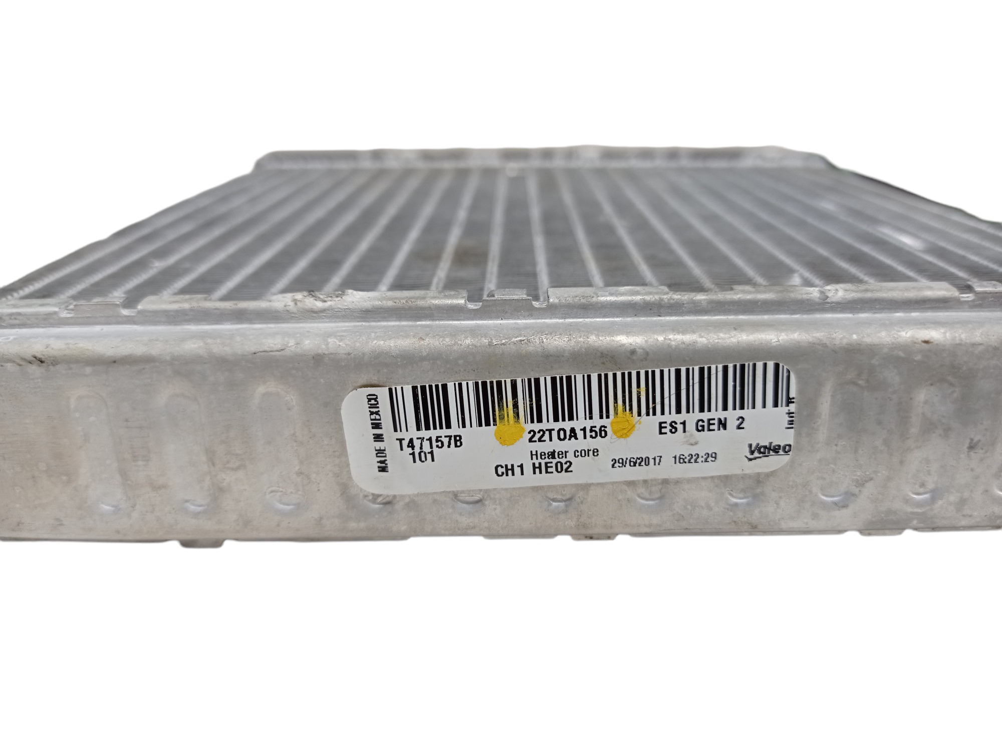 Radiador Ar Quente Vw Polo Tcross Nivus 2018 22t0a156 V329 5