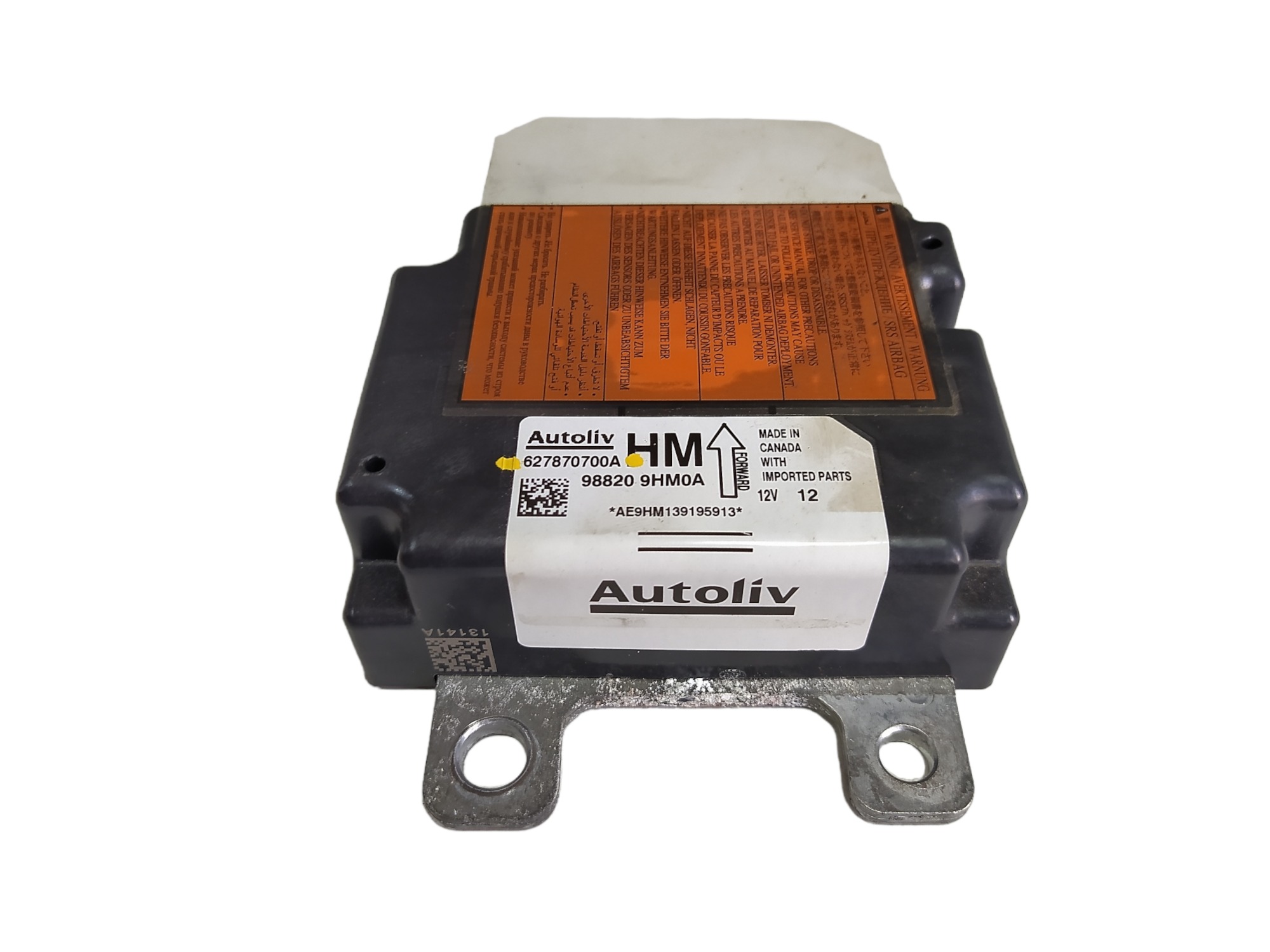 Módulo 627870700a 988209hm0a Nissan Altima 2.5 2014 V465 6