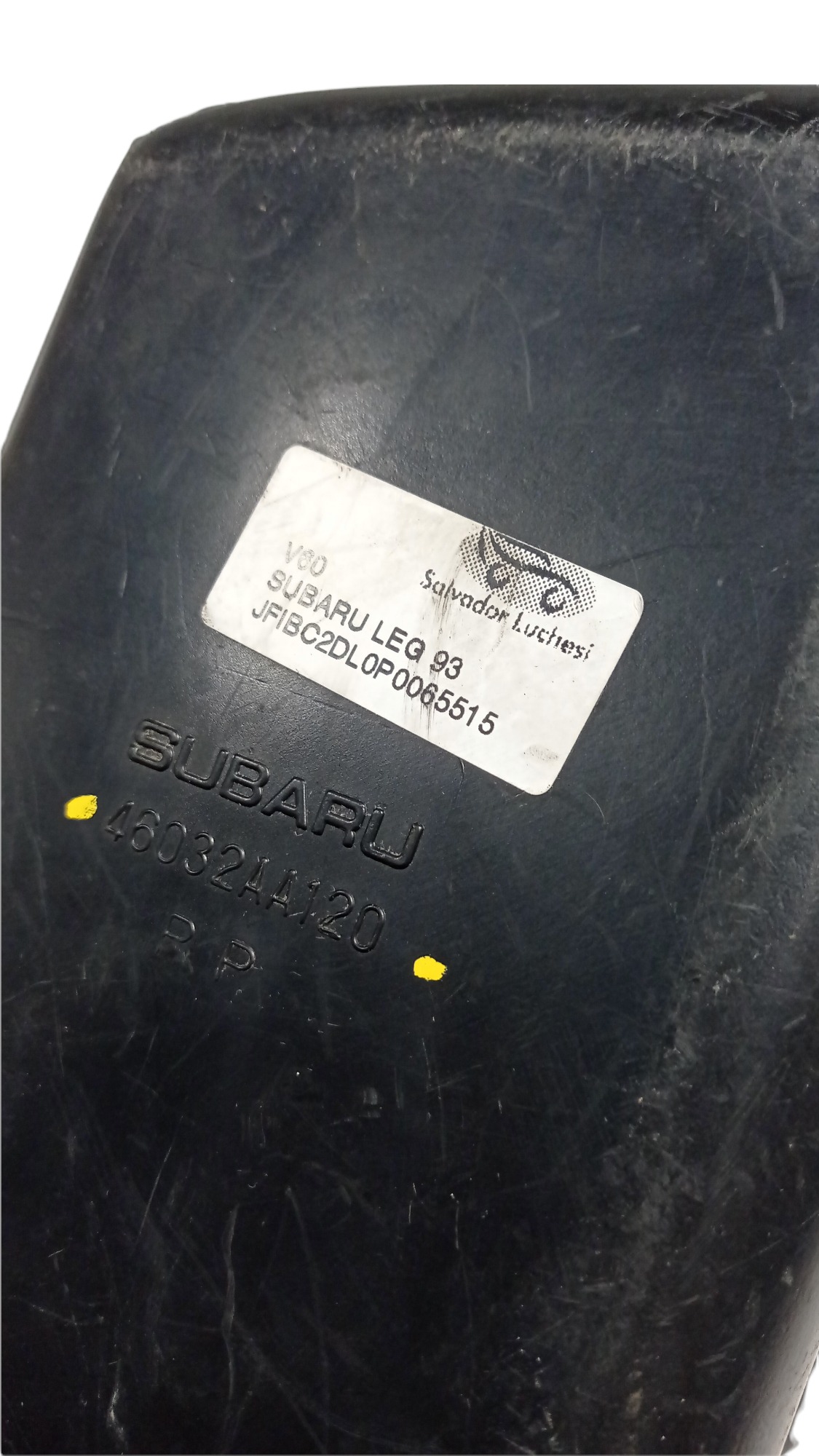 Caixa Ressonadora Subaru Legacy 1.8 1993 V60 5