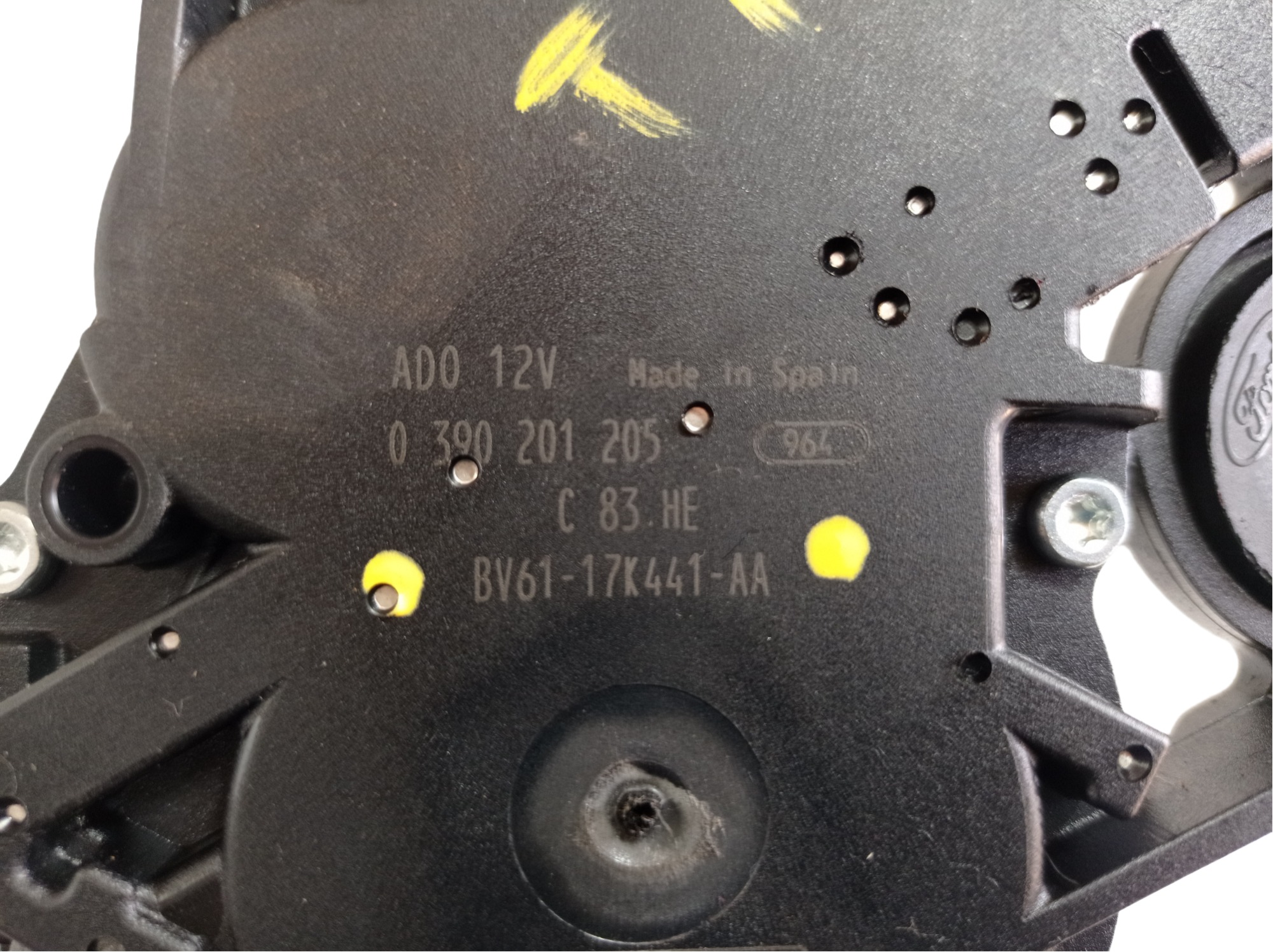 Motor Limpador Traseira Ford Focus Se 1.6 16v 2014 V476 6