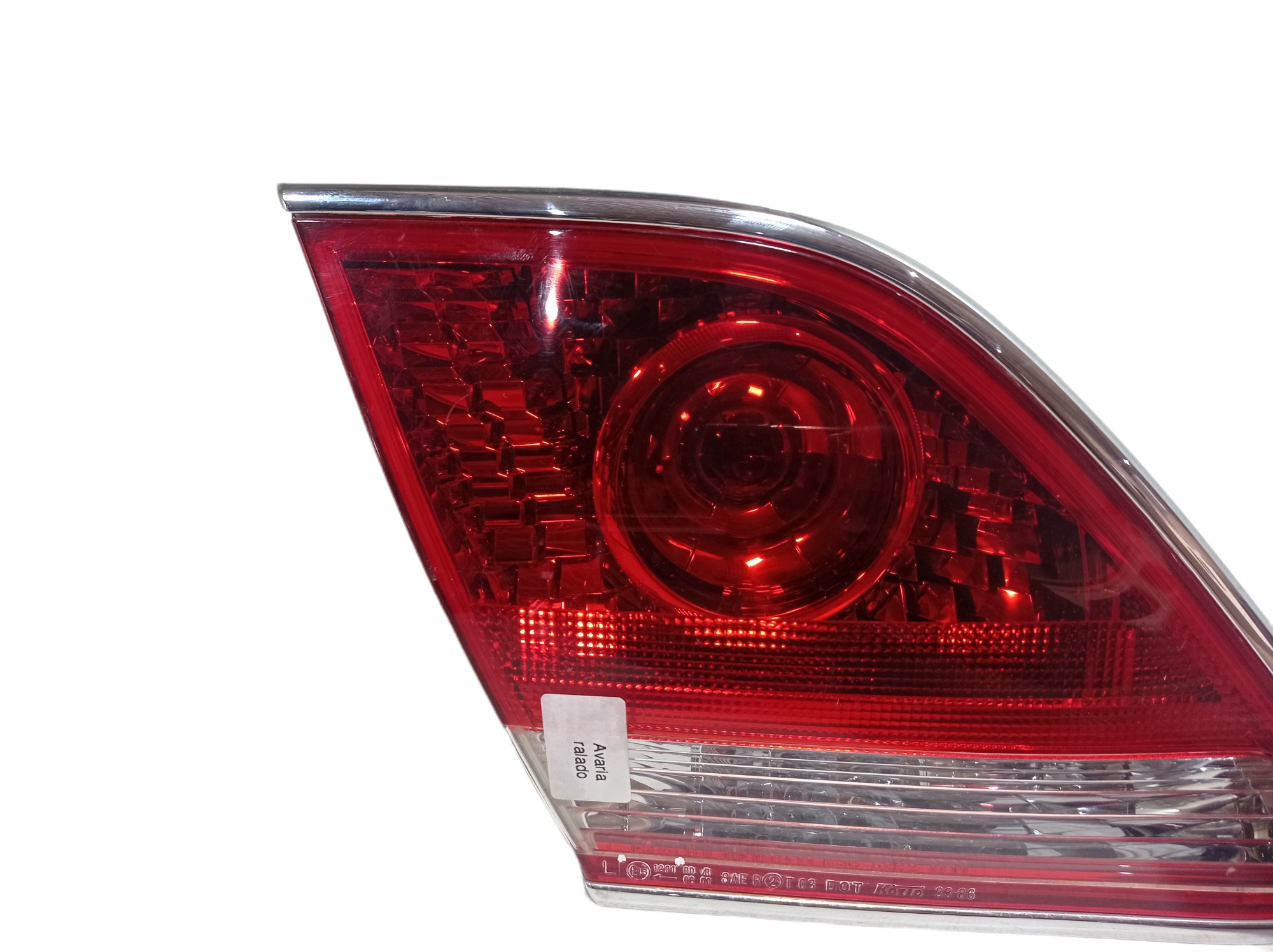 Lanterna Esquerda Tampa Traseira Lexus Es330 2006 V357 6