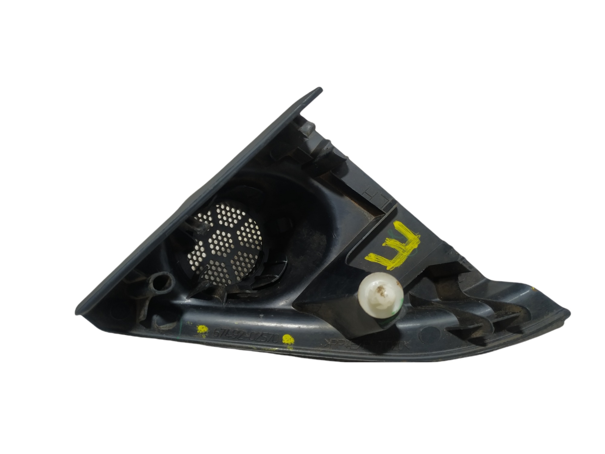 Acabamento Interno Retrovisor Esquerdo Corolla 2014 V320 Preto 4
