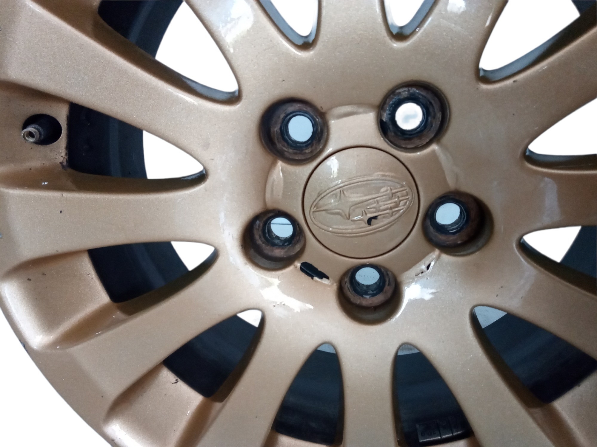Roda Liga Alumínio Aro 16 5×100 Subaru Impreza 2009 V375 7