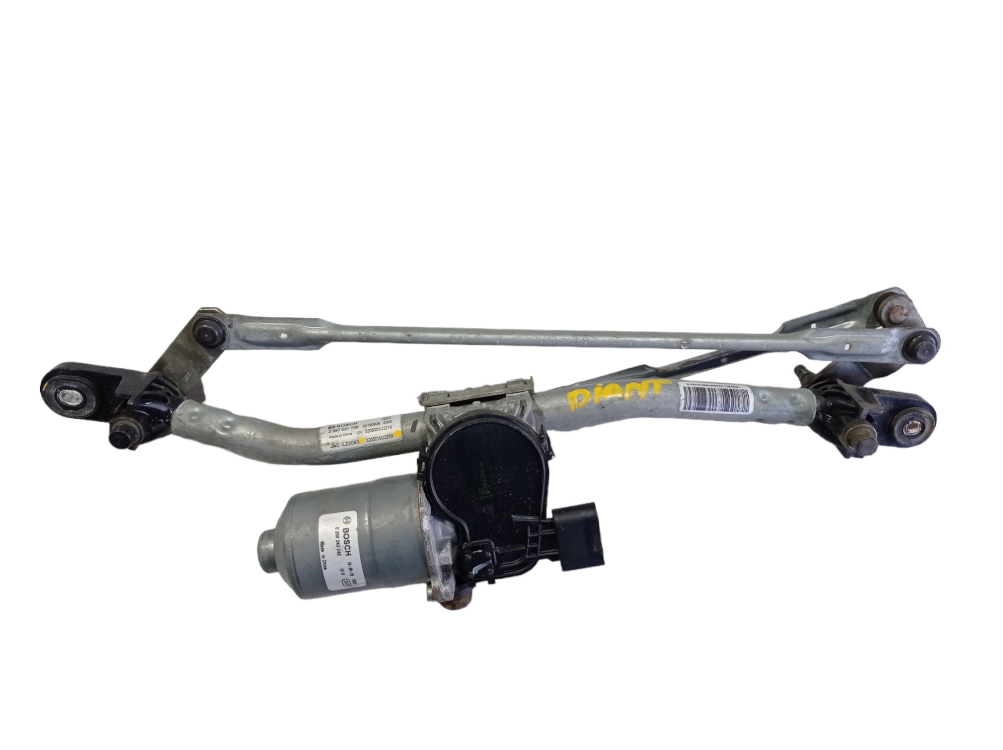 Motor Limpador Dianteiro Jac T50 2017 A 2021 V489 7