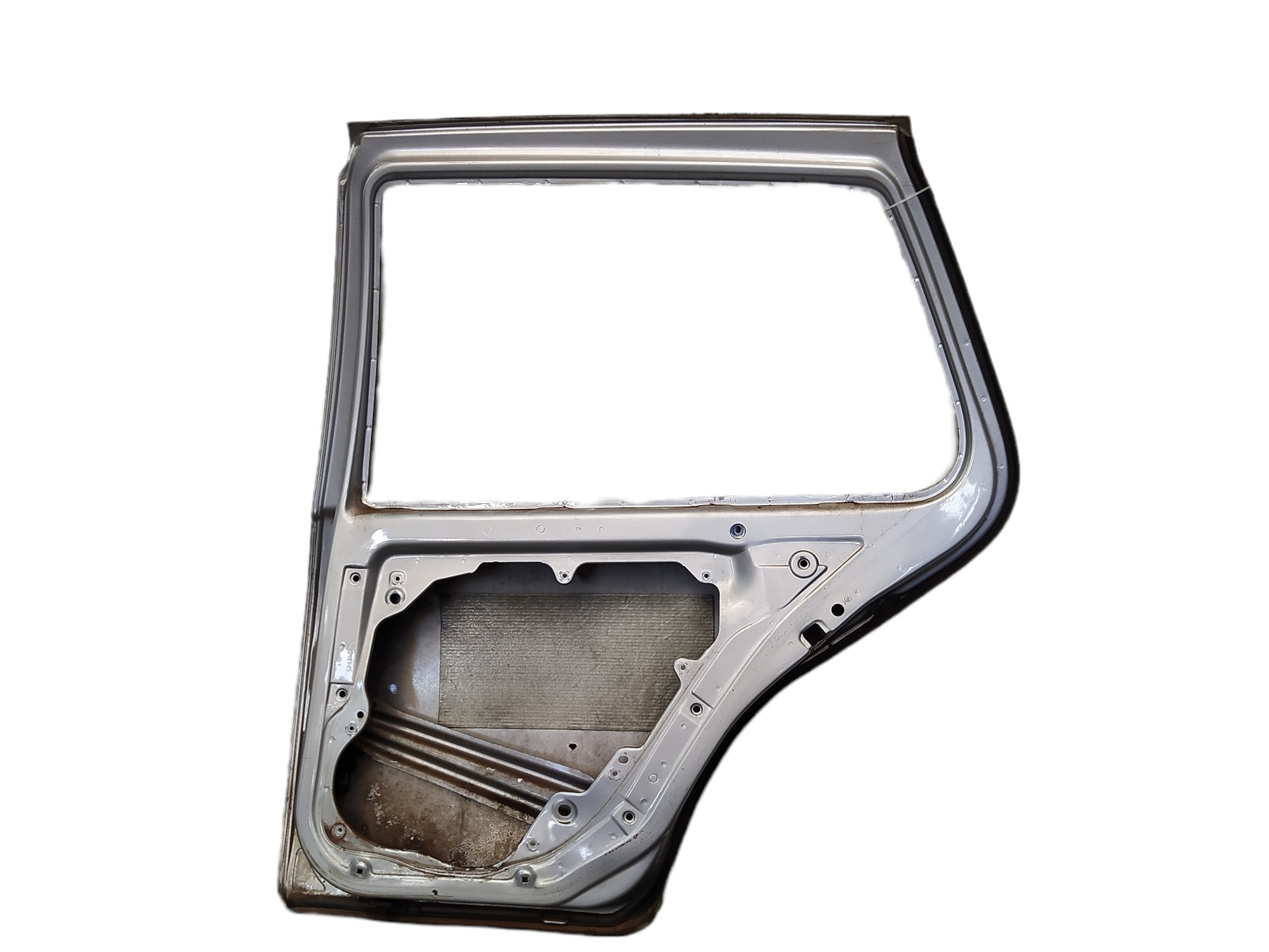 Porta Traseira Direita Vw Golf 2.0 2001 V454 Traseira Direito Prateado 7
