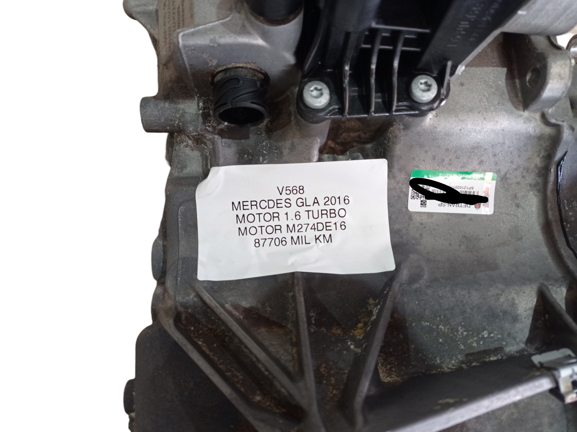 Caixa De Câmbio Marcha Mercedes Gla 200 1.6 16v 2016 V568 7