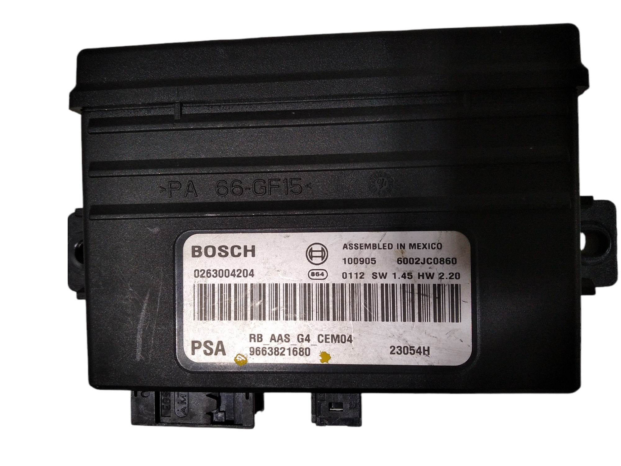 Módulo Conforto Citroen C4 Pic Glxa 2011 9663821680 V227 6