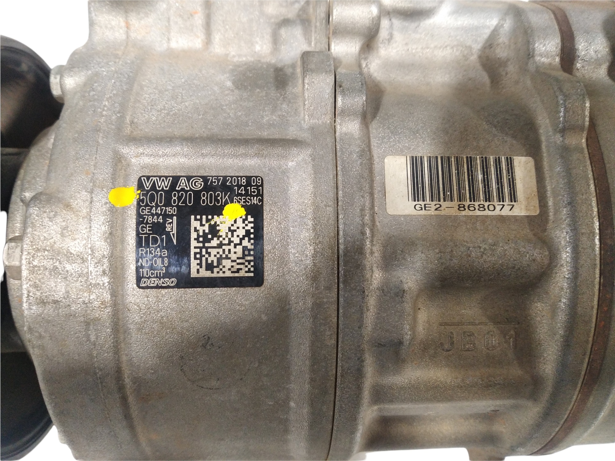 Compressor Ar Condicionado Audi A3 Sportback 1.4 Tfsi V343 3