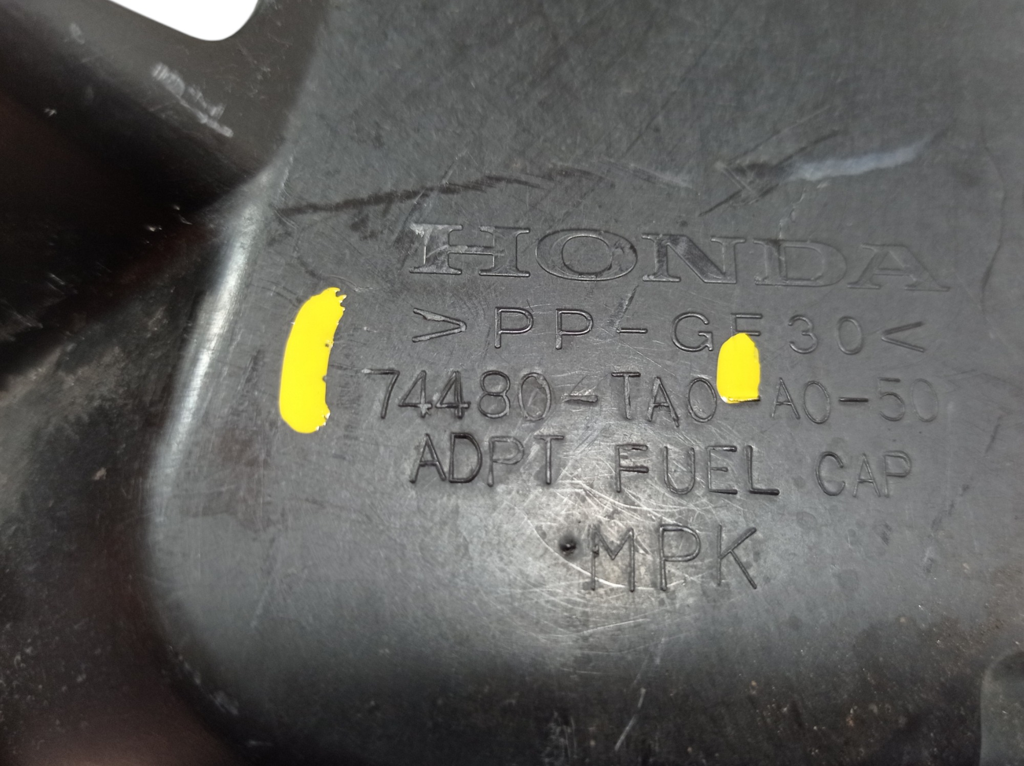 Moldura Portinhola Tanque Combustível Honda Accord 2011 V557 8
