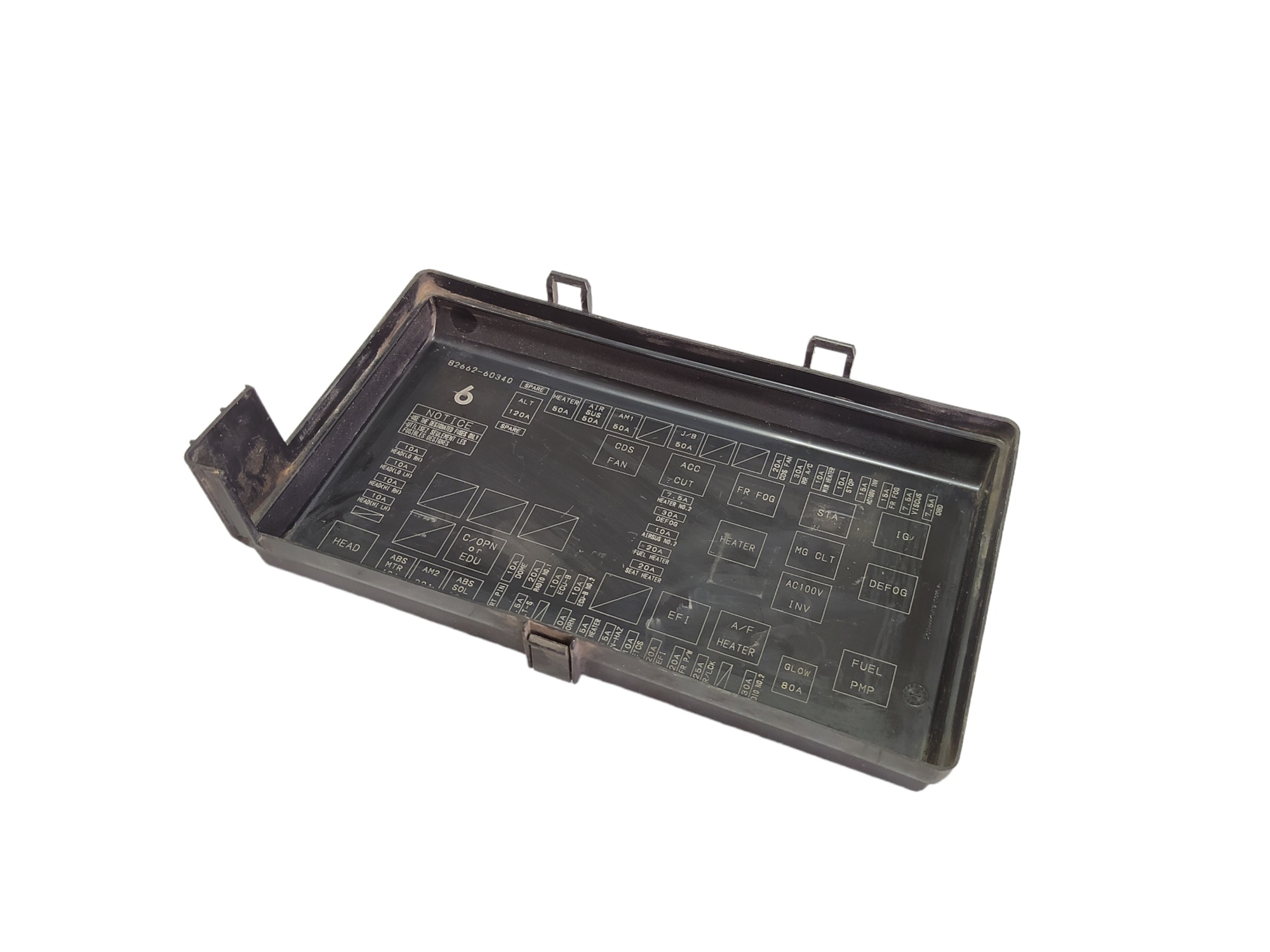 Capa Caixa Fusivel Externa Land Cruiser Prado 3.0 2004 V552 8