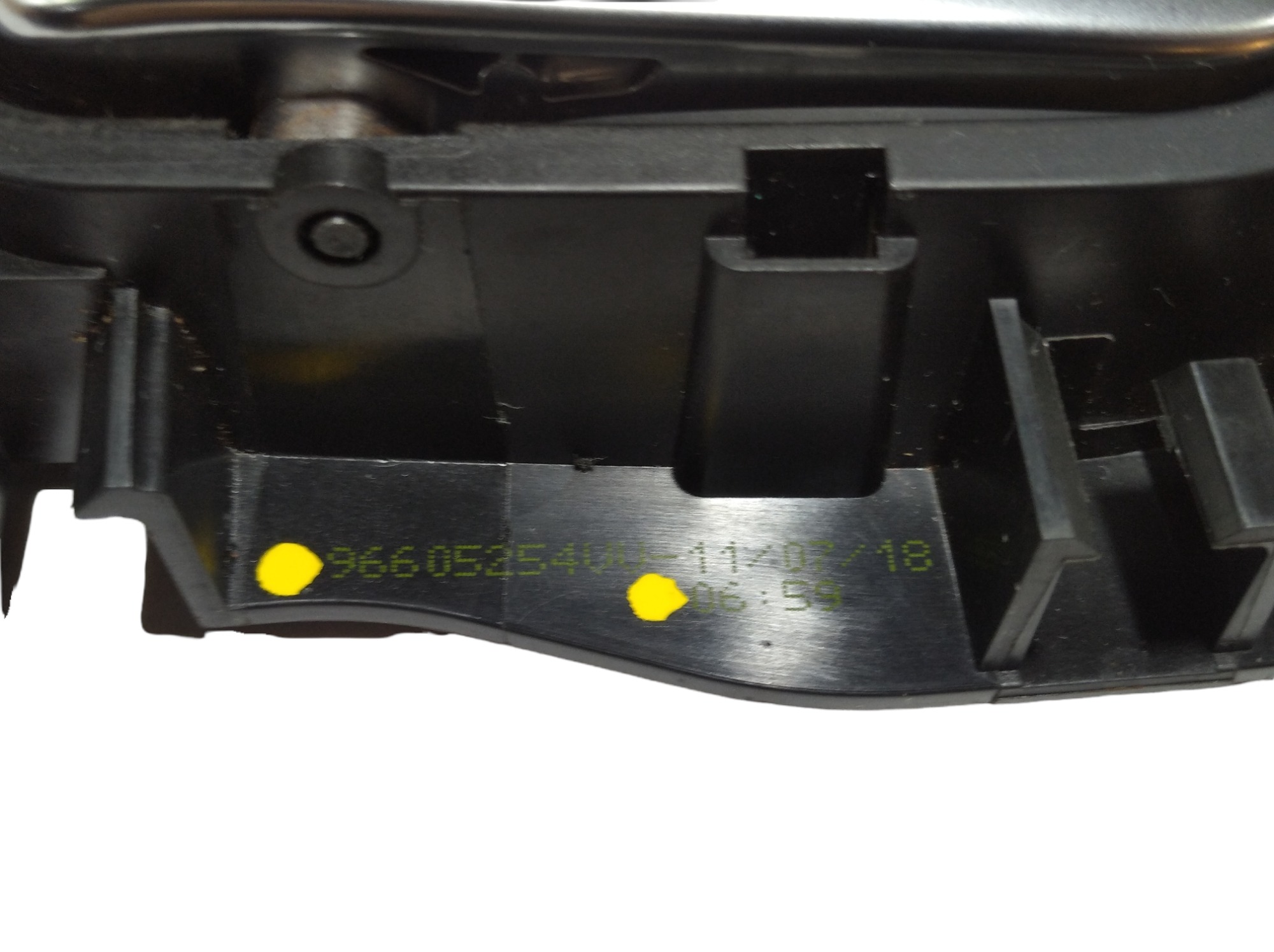 Maçaneta Interna Diant Esquerda Peugeot 2008 208 C4 C3 V341 Cinza 8