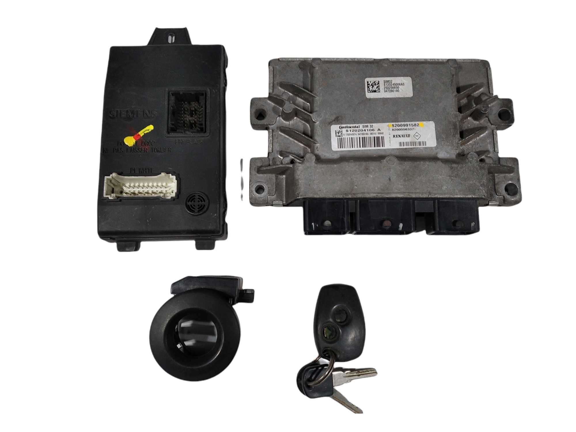 Kit Módulo Injeção Renault Logan 2009 8200991582 V223 1