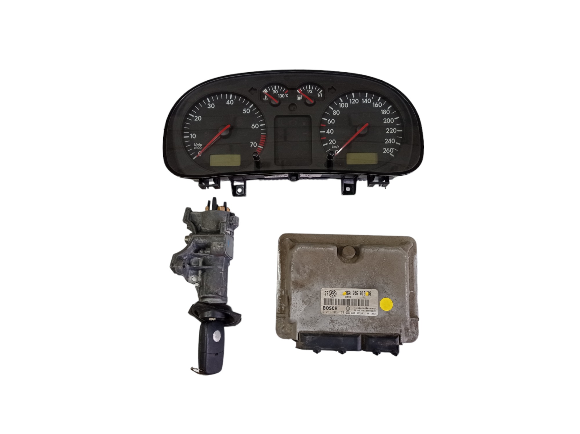Kit Módulo Injeção Vw Golf 2.0 2000 06a906018 V478 5