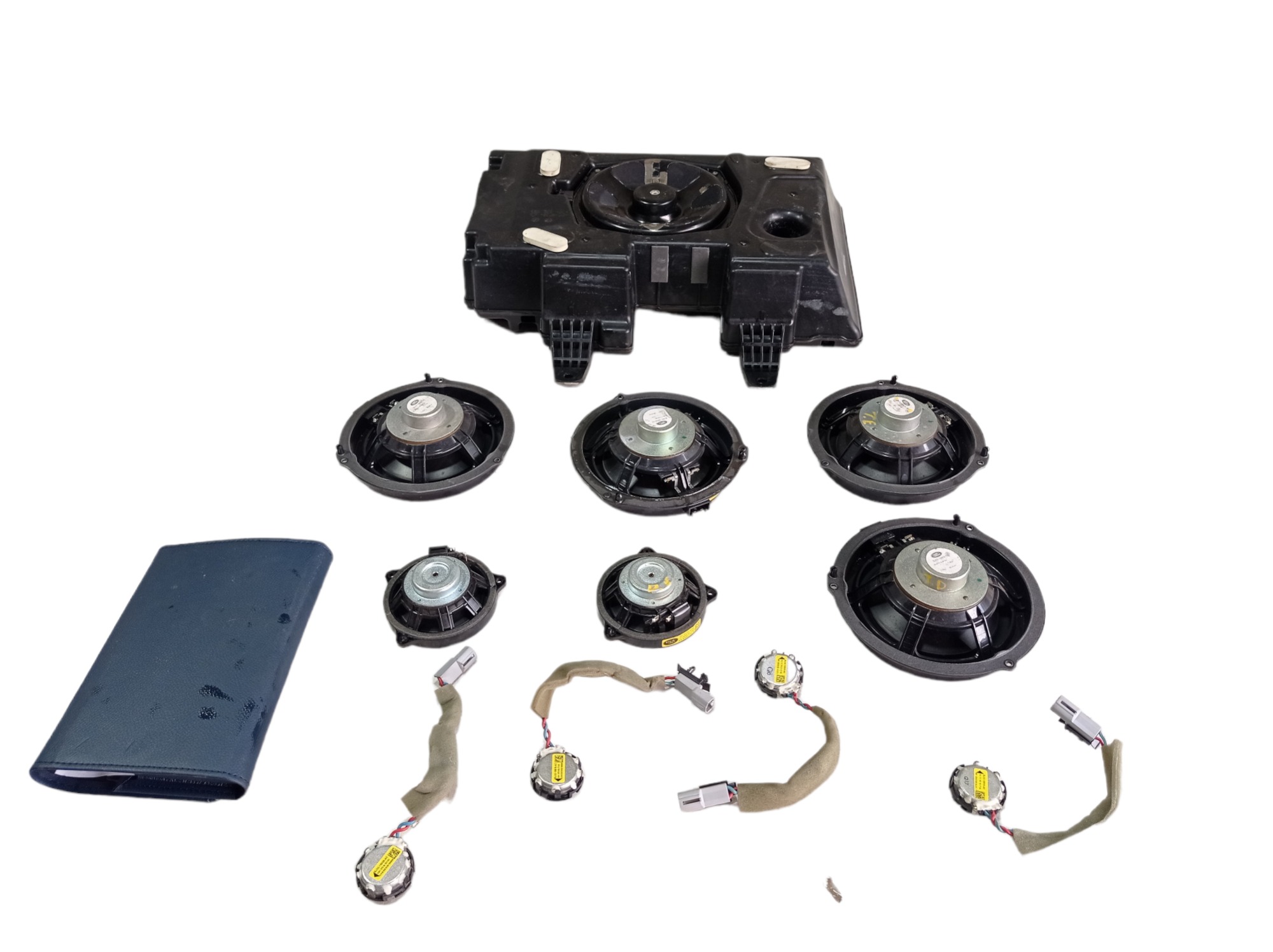 Kit alto falante Ranger Rover Evoque 2017 bj3218808ce V548 4