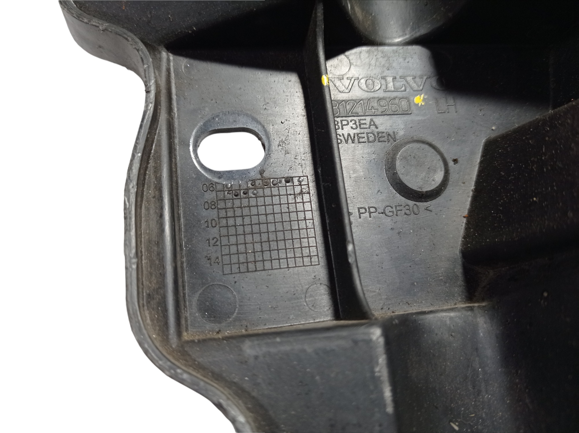Guia Parachoque Dianteiro Esquerdo Volvo Xc70 2007 V64 3