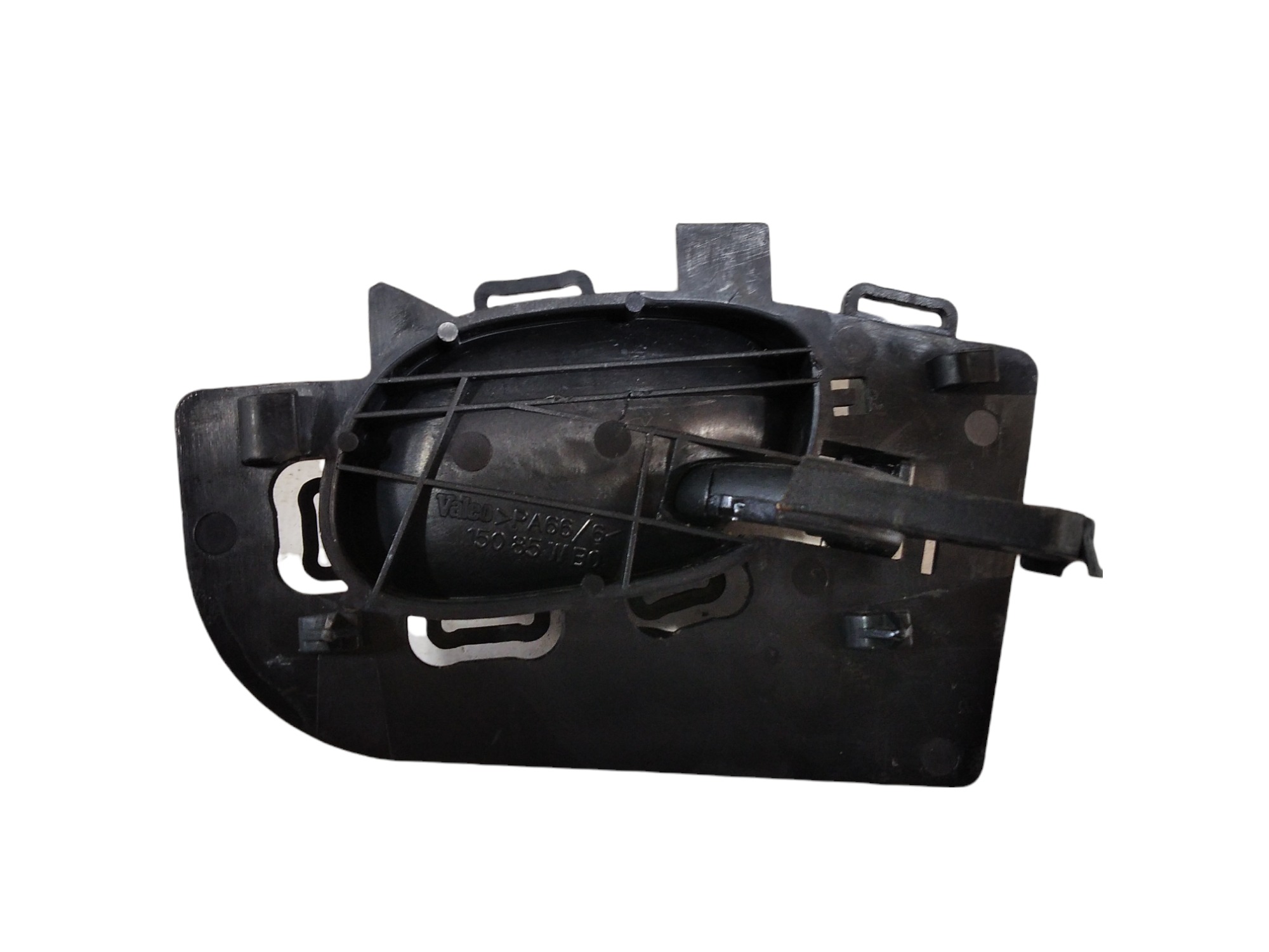 Maçaneta Interna Dianteir Esquerda Peugeot 206 207 2005 V273 Preto Dianteira 4