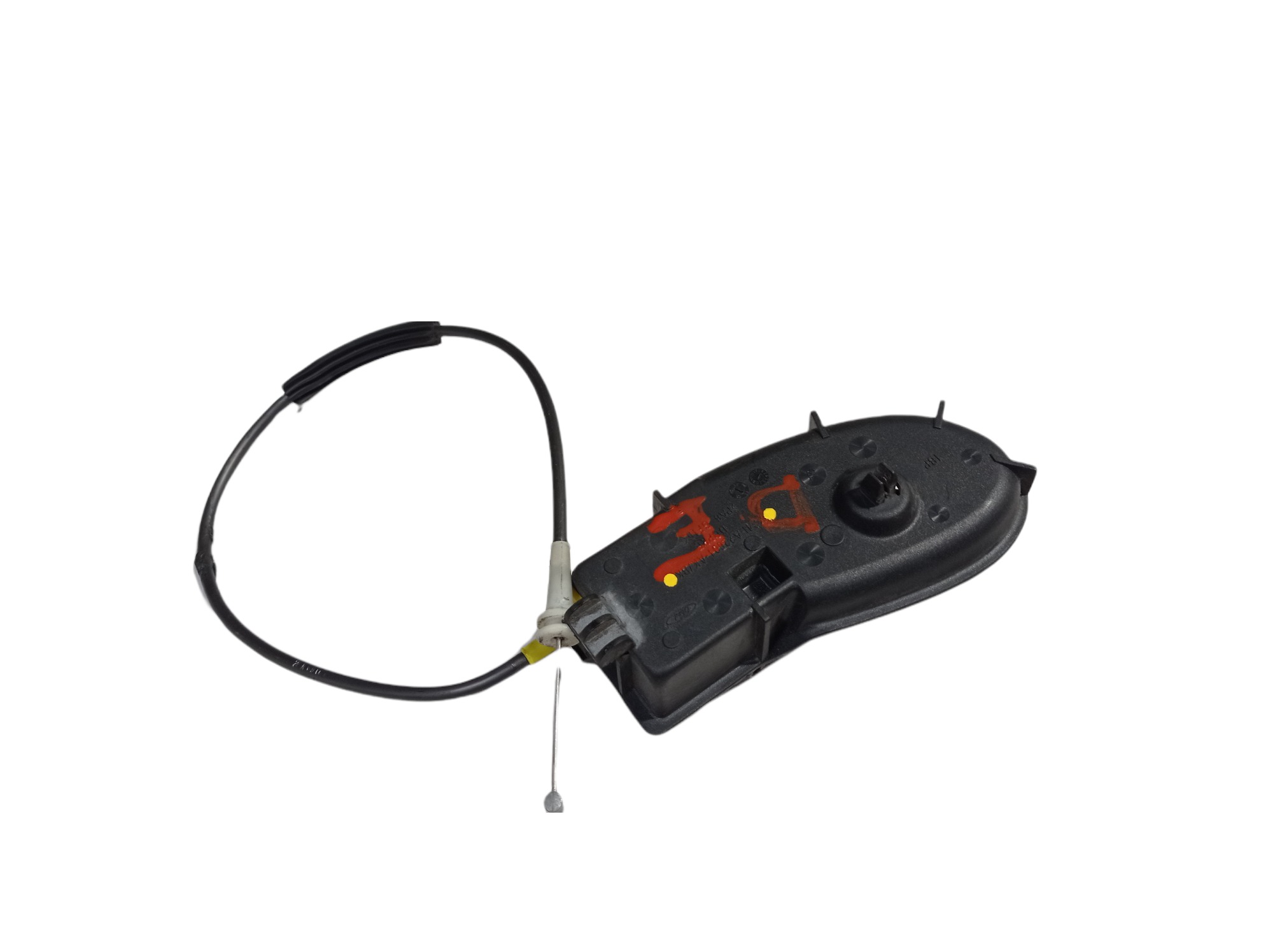 Maçaneta Interna Diantei Esquerda Ford Focus 2001 A 08 V267 Preto Dianteira 2