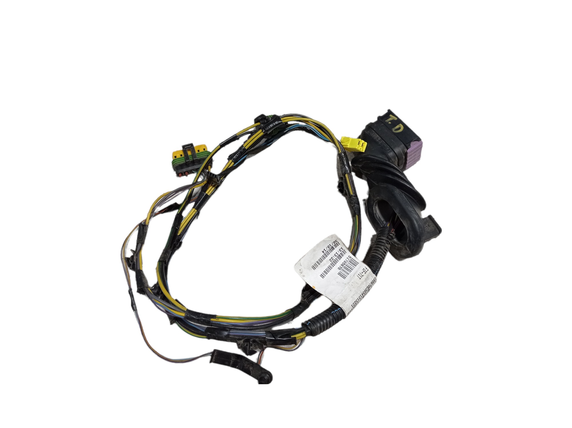 Chicote Porta Traseira Direita Fiat Idea 2014 00517856700 7