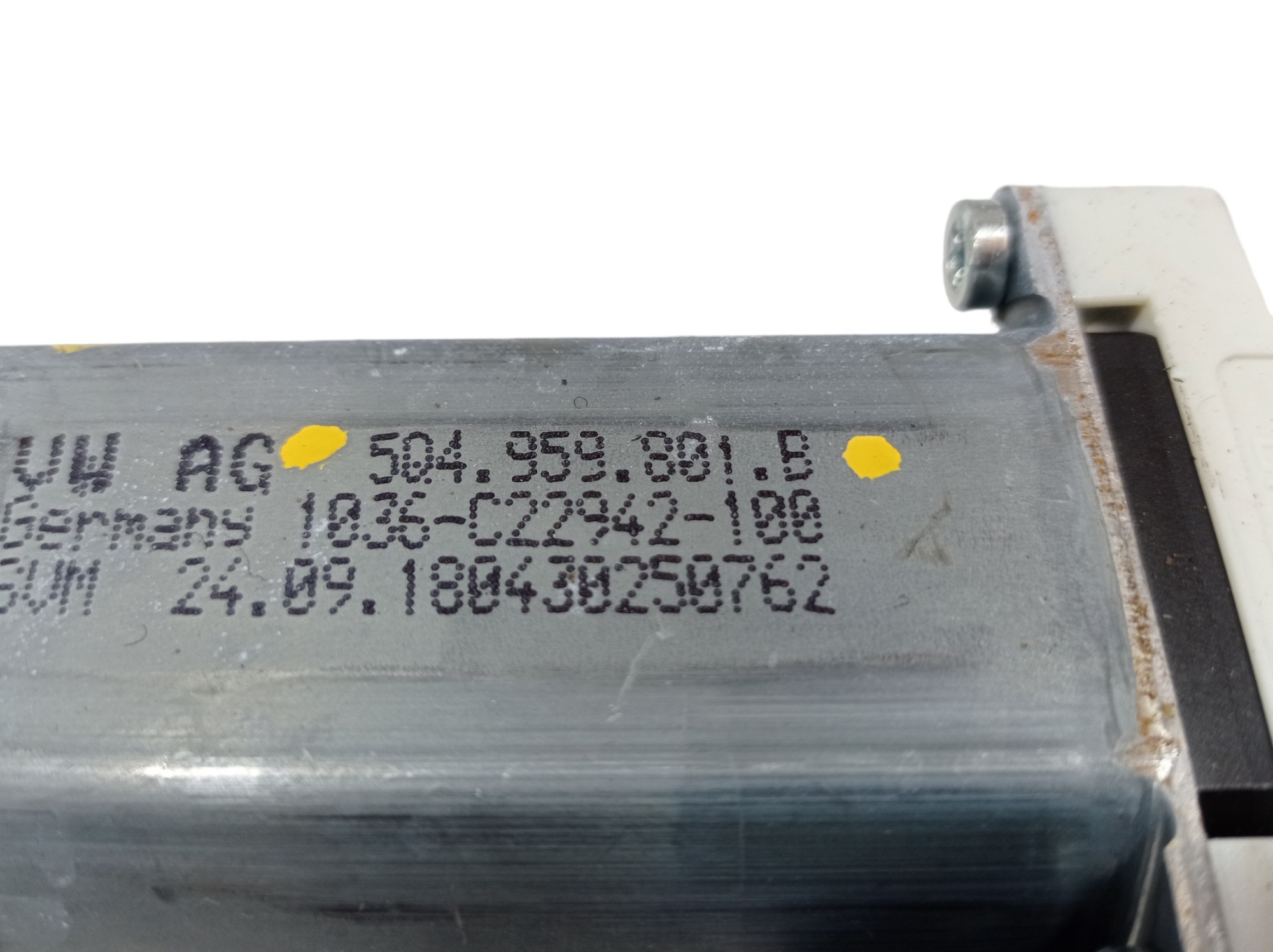 Motor Máquina Vidro Dianteiro Esquerdo Vw Golf Gti 2019 V563 8