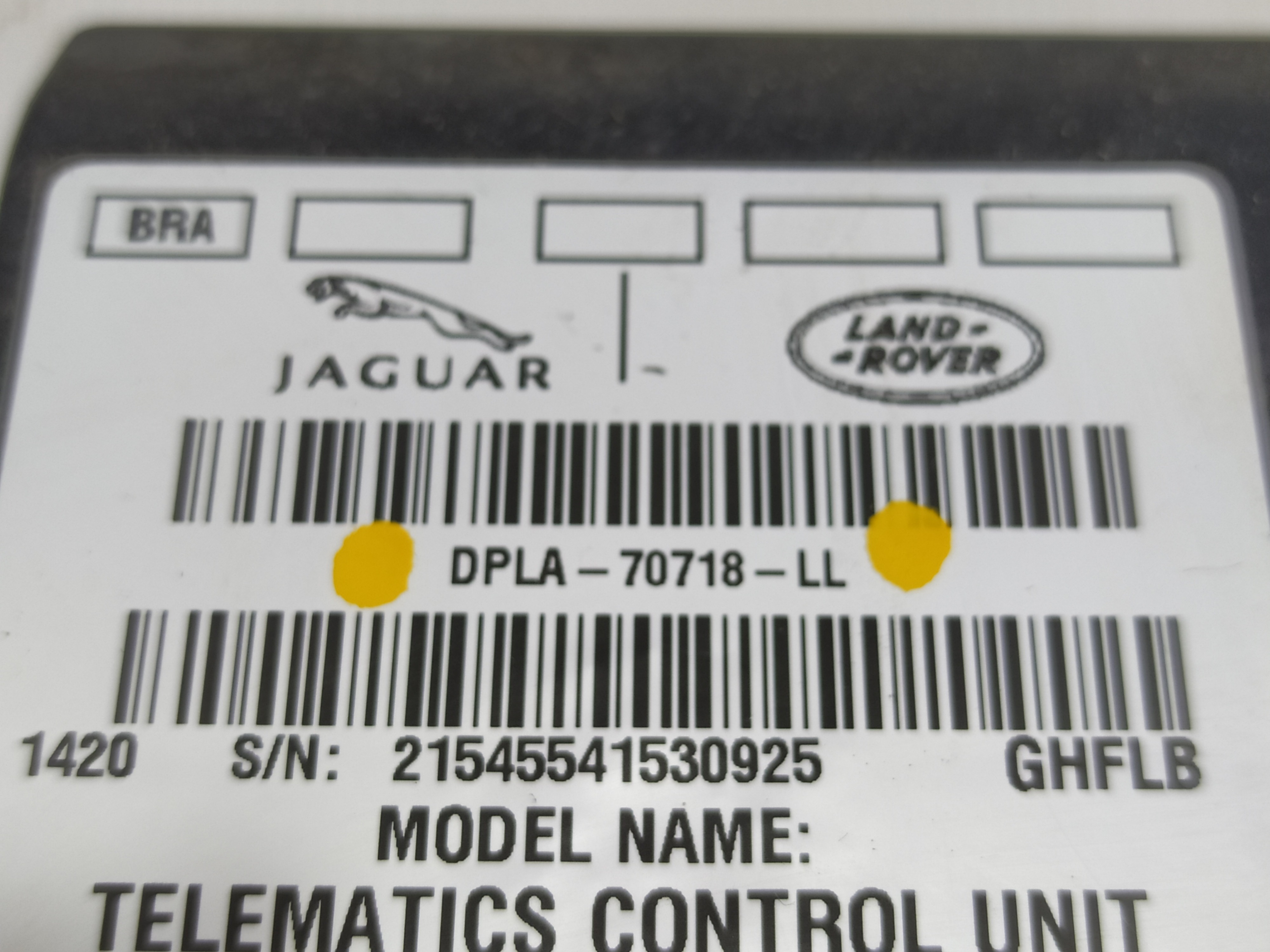 Módulo Telematics Controle Gps Range Rover Sport 3.0 V573 7