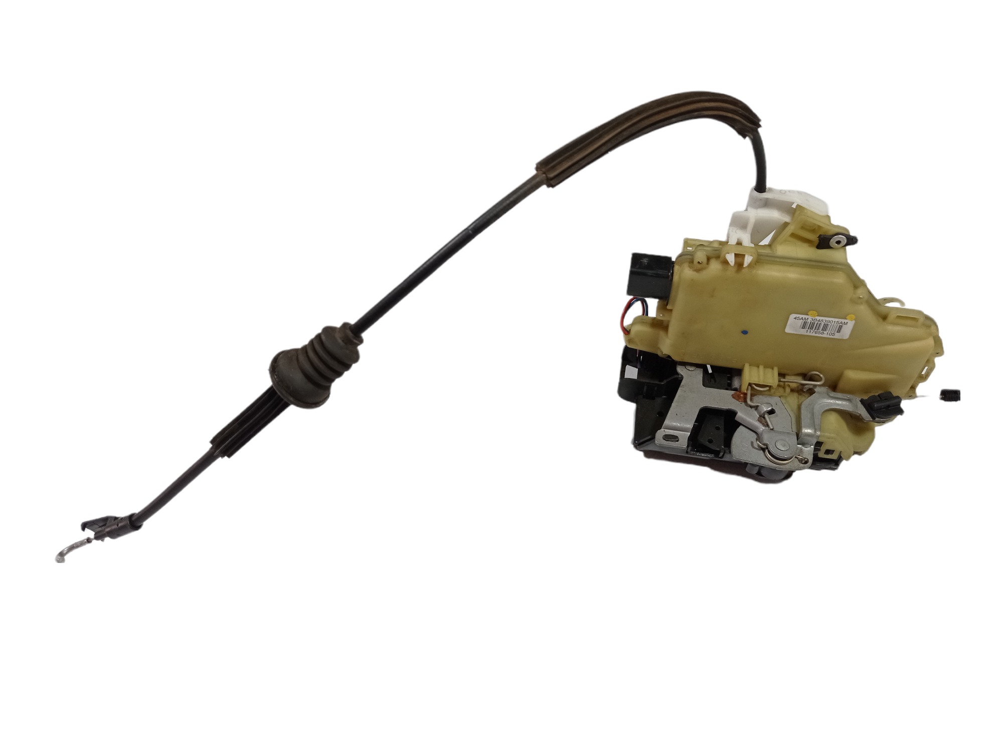 Fechadura Traseira Esquerda Vw Golf Sportline 2009 V435 6