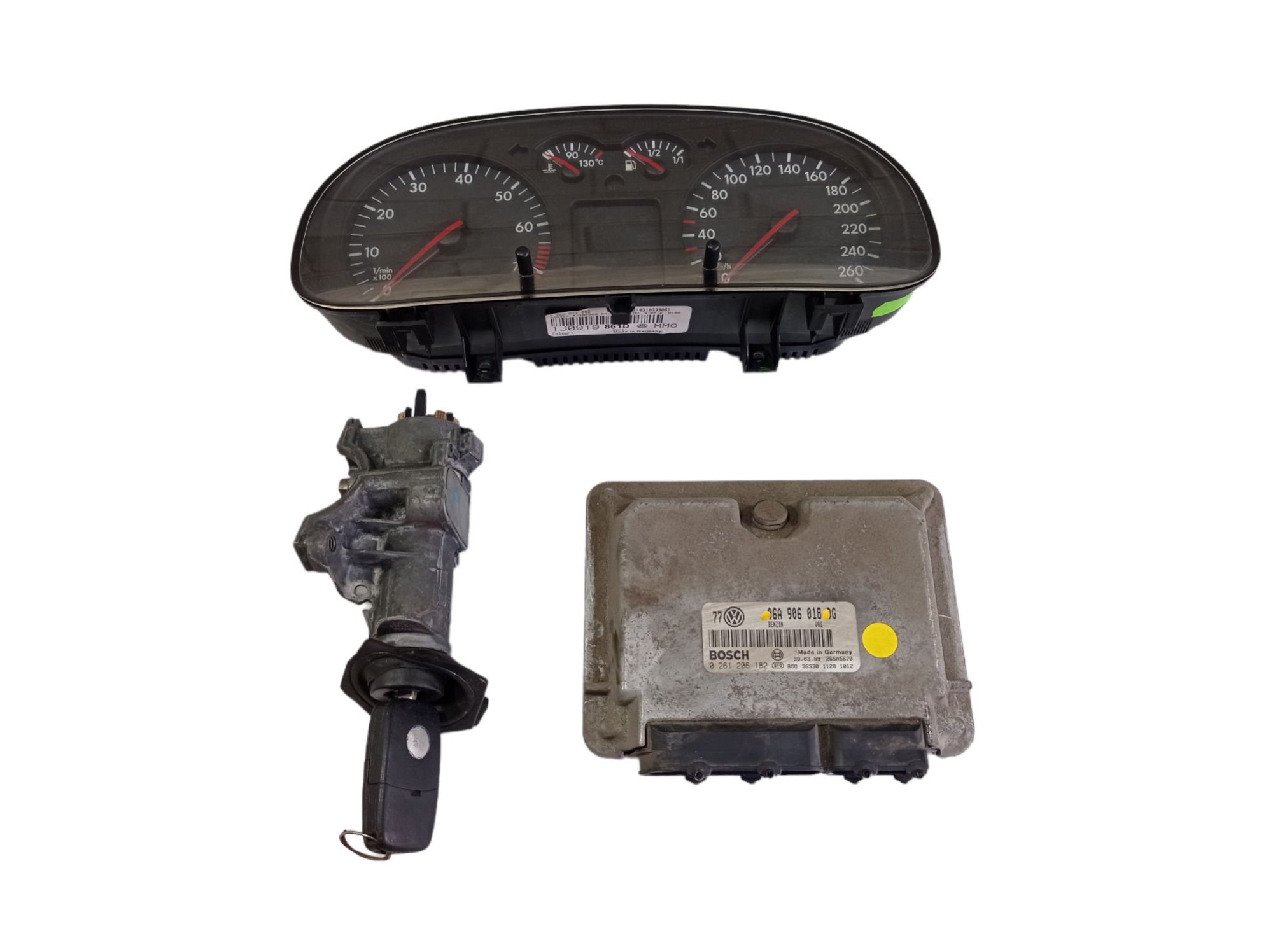 Kit Módulo Injeção Vw Golf 2.0 2000 06a906018 V478 8