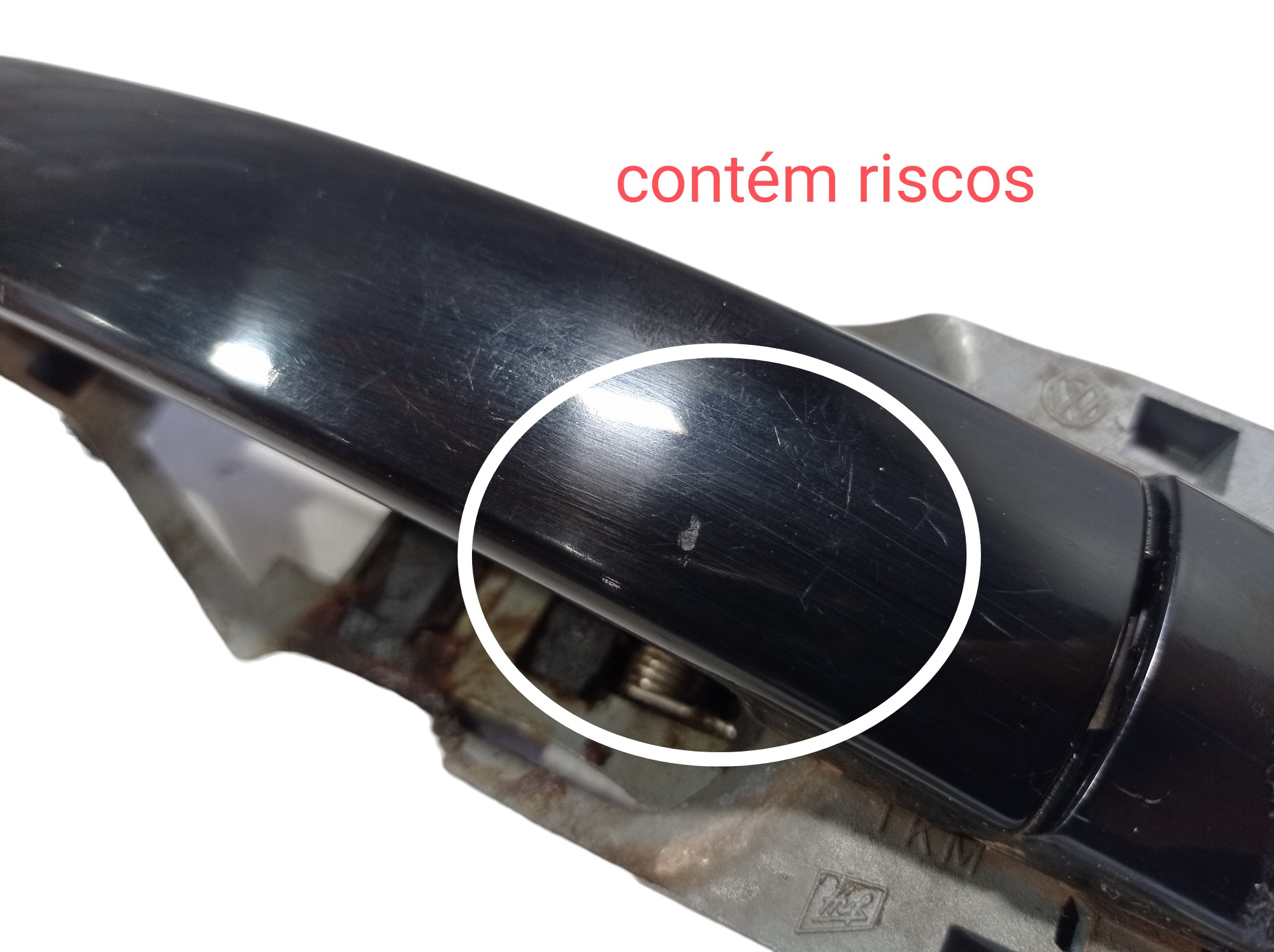 Maçaneta Externa Porta Traseira Esquerda Golf 08 V584 Preta Traseira 9
