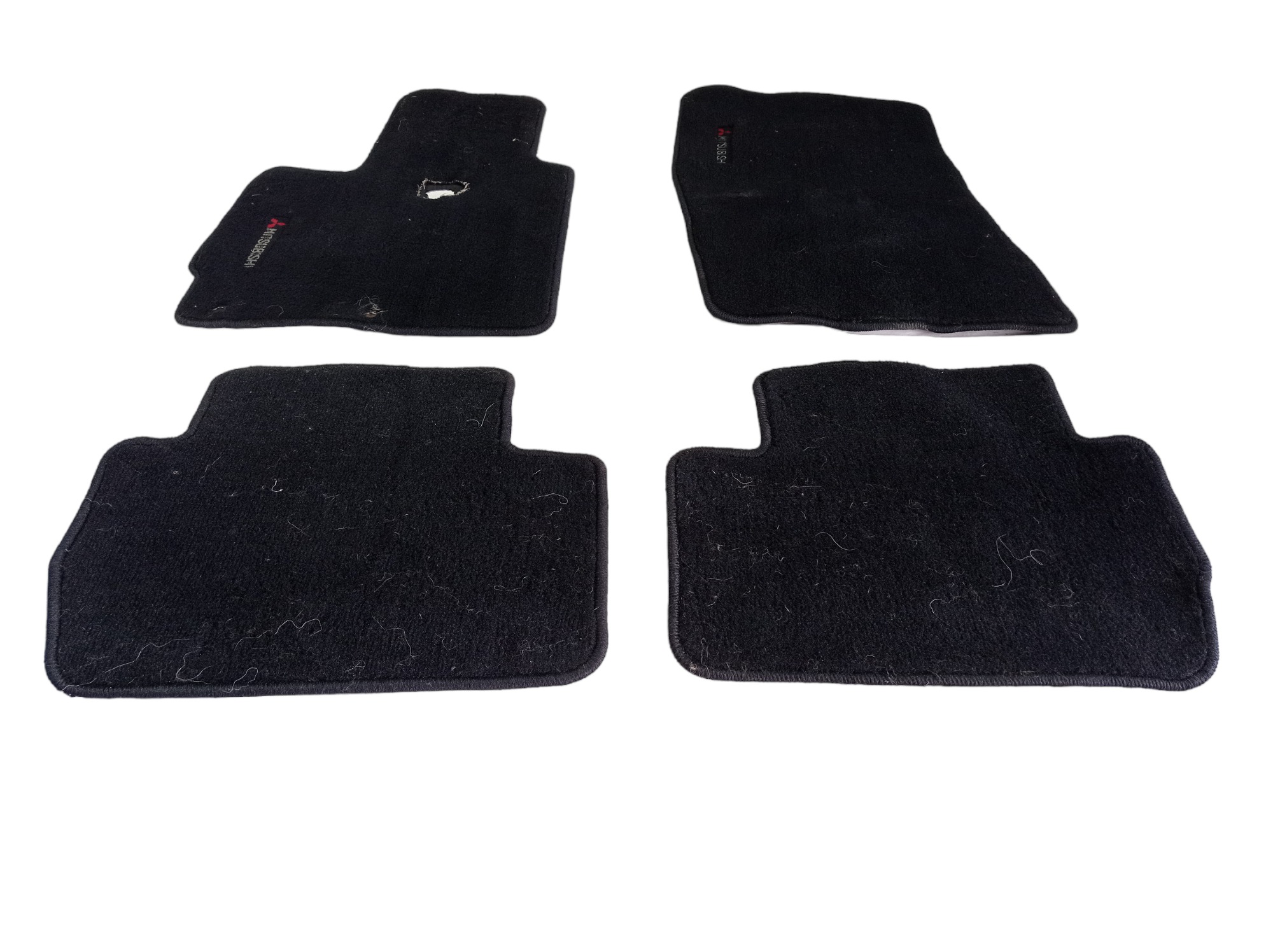 Jogo Tapete Mitsubishi Asx Cvt 2.0 2014 V574 Preto 4
