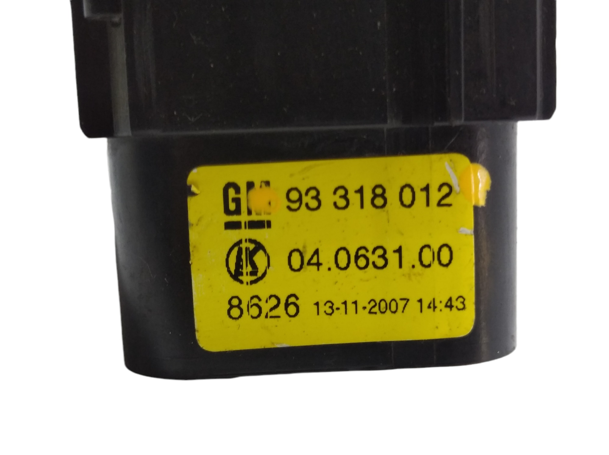 Botao Interruptor Farol Gm Vectra 2006 Com Milha 93318012 8