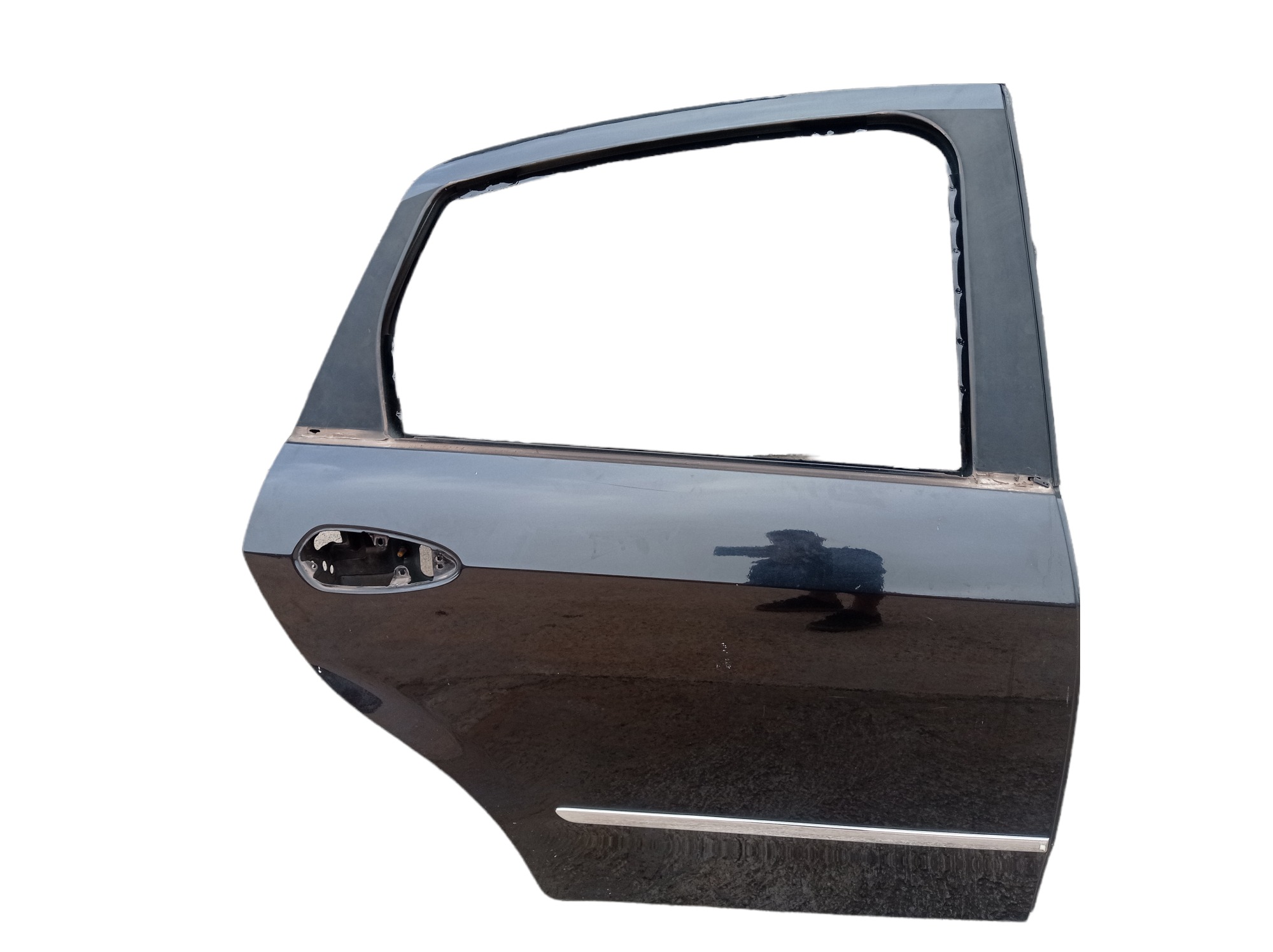 Porta Traseira Direita Fiat Linea 2009 2010 V433 Traseira Direito Preto 1