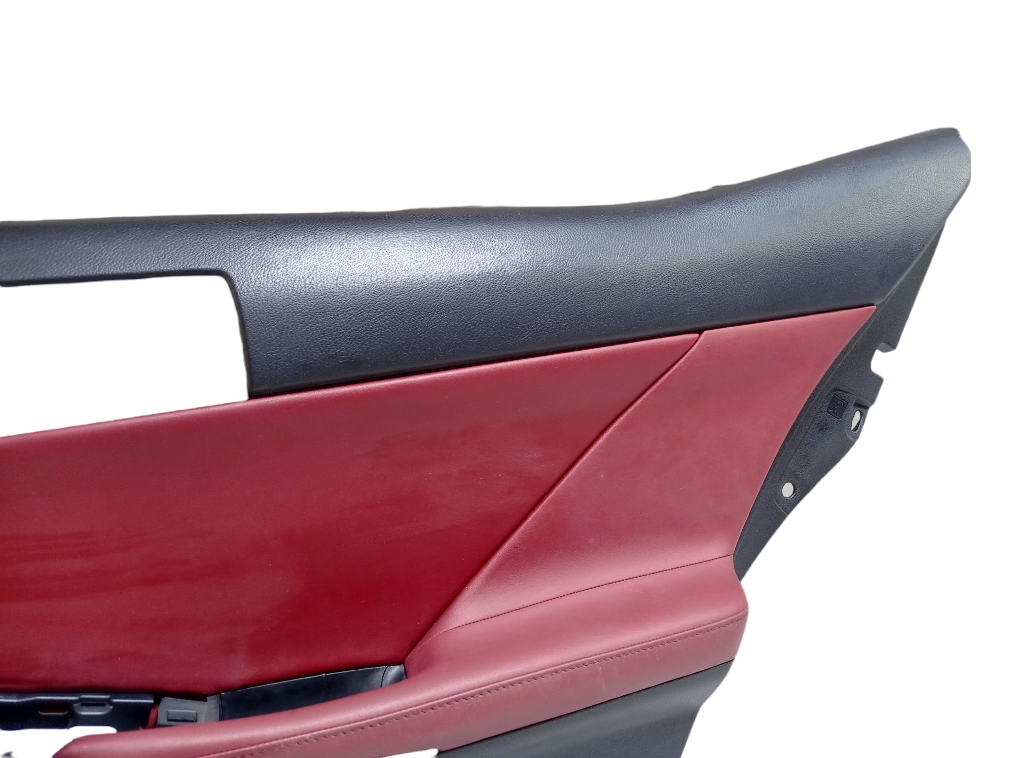 Forro Porta Traseira Direita Lexus E S250f Sport 2015 V434 Preto E Vinho 4