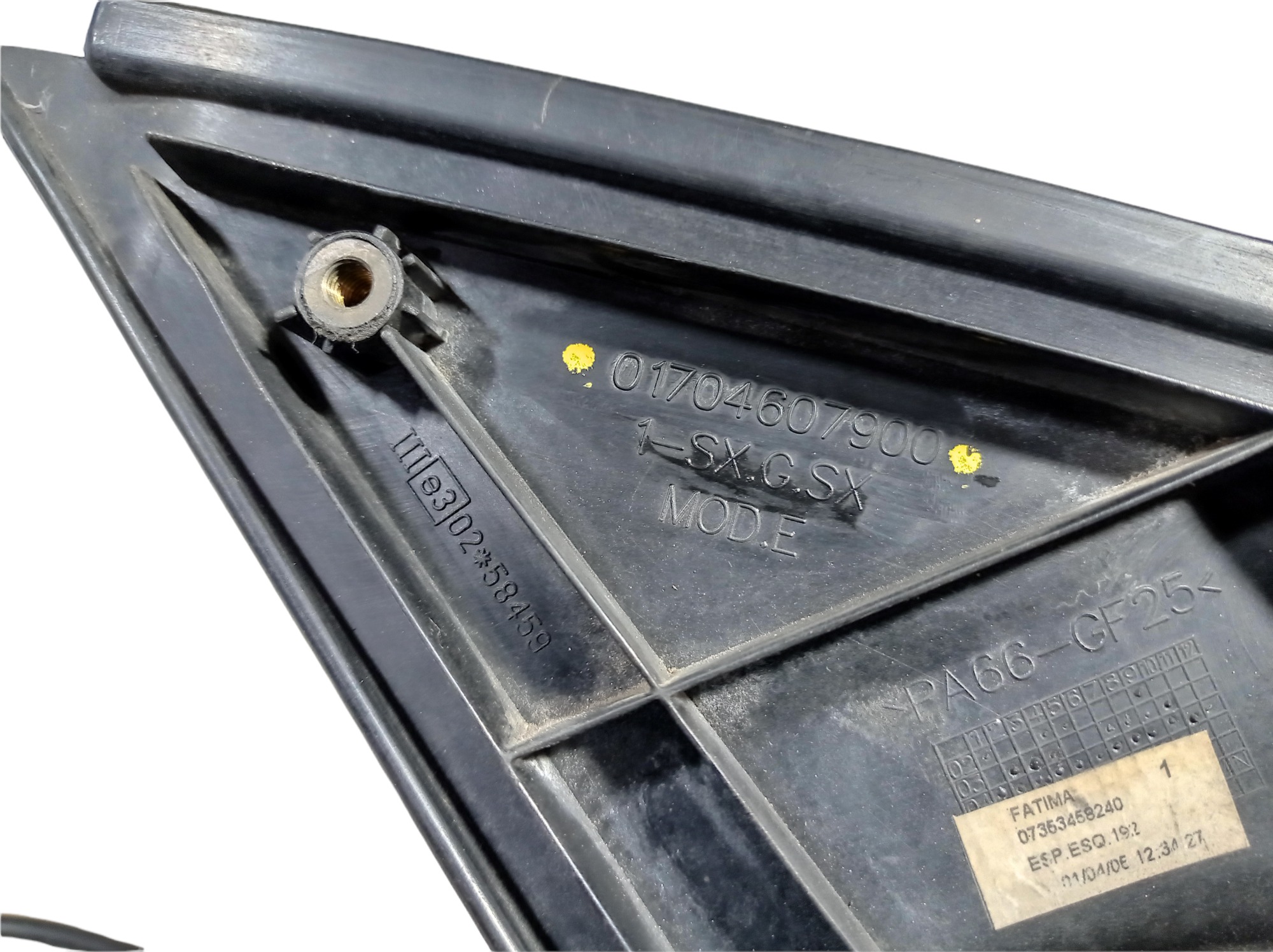 Retrovisor Esquerdo Fiat Stilo 2007 Sem Capa V48 9