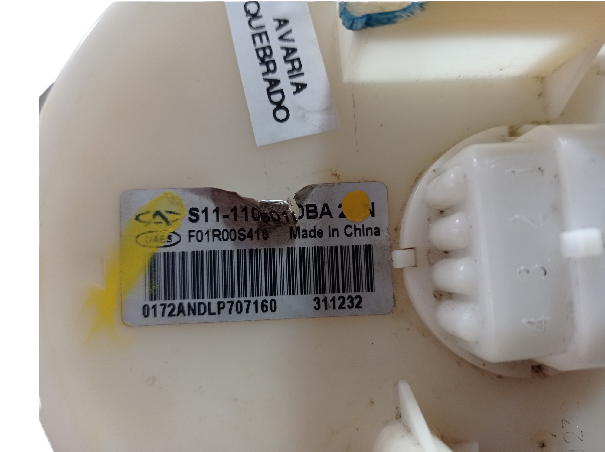 Bomba Combustivel Chery Qq 1.0 12v 3cc Gasolina 2014 V421 8