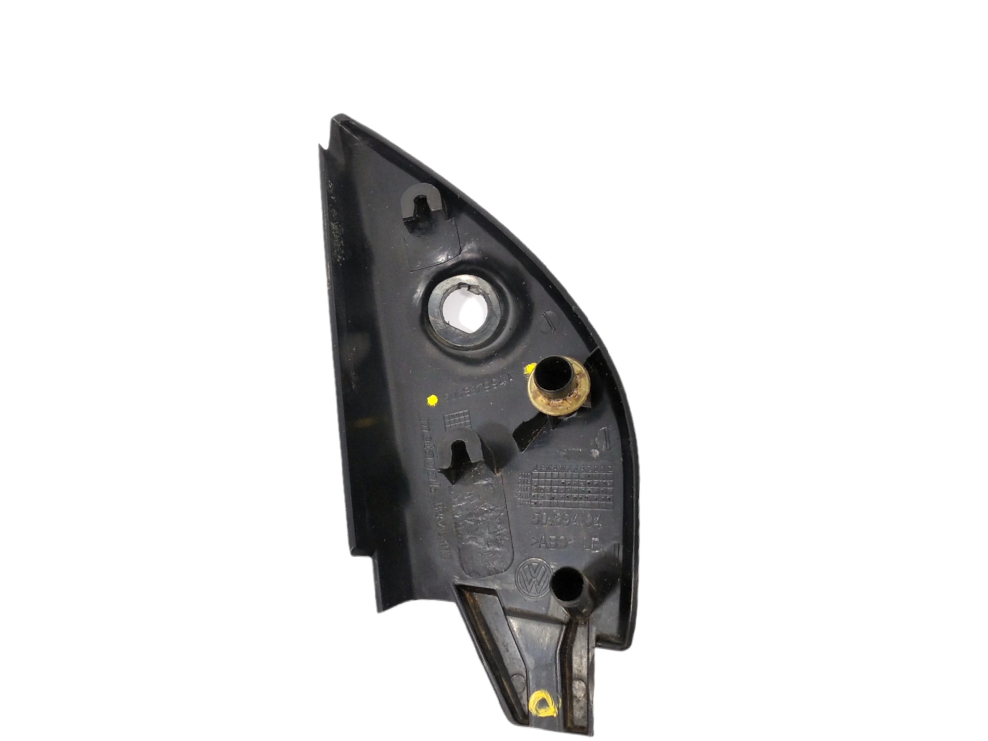 Acabamento Interno Retrovisor Direito Vw Voyage 2011 V370 Preto 2