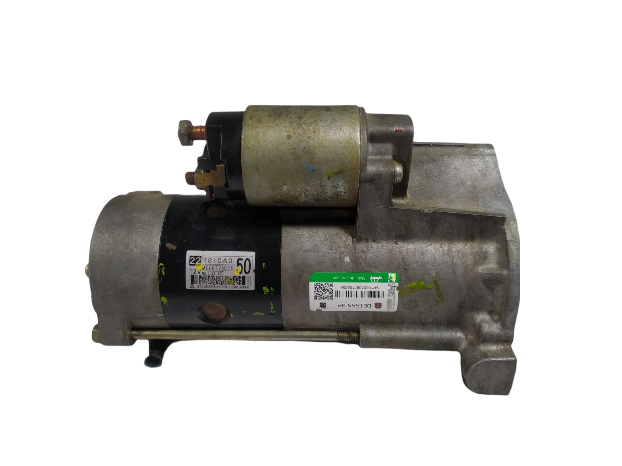Motor  Arranque Mitsubishi Pajero 2.8 2004 V319  M008t75074 1