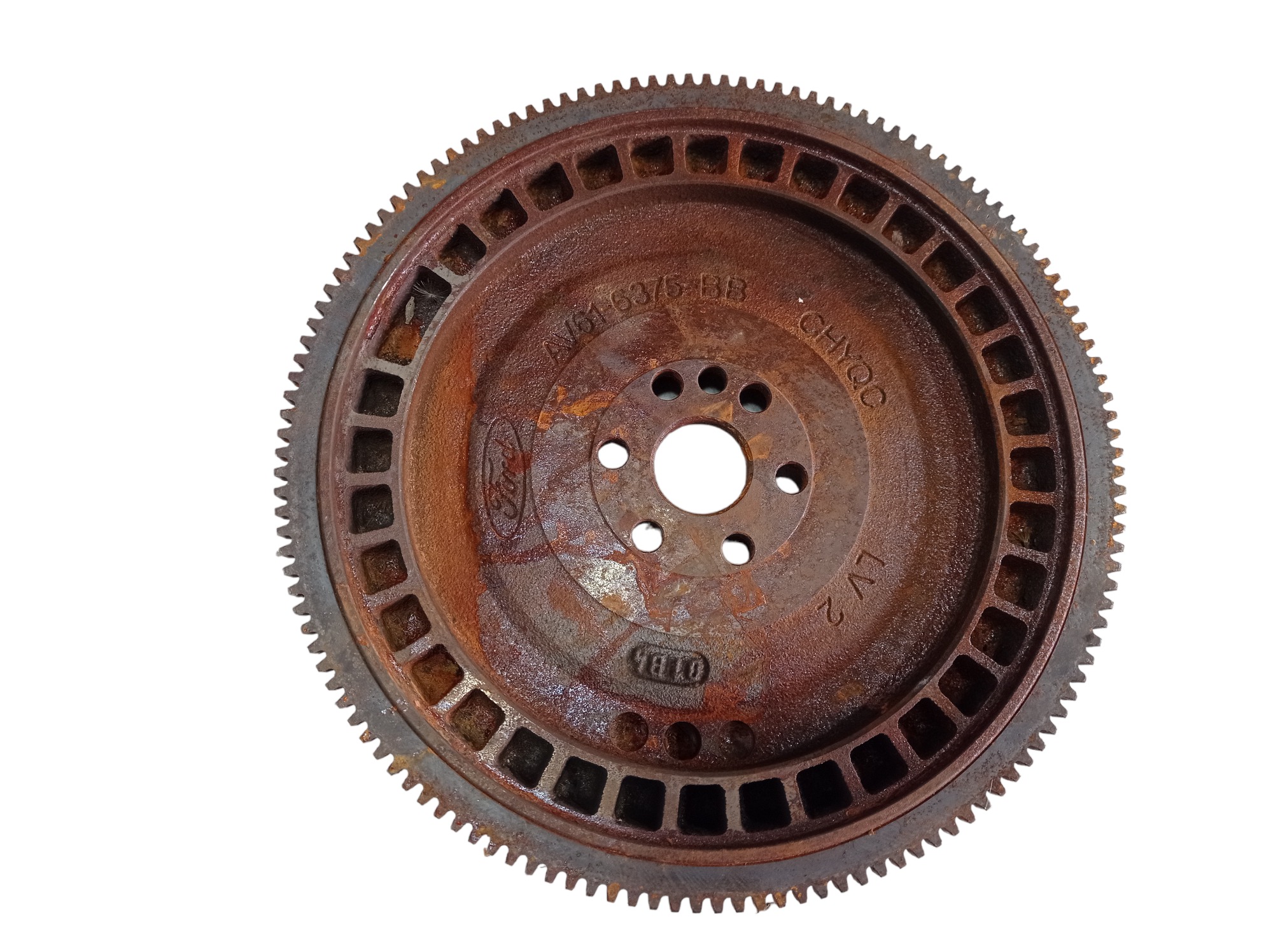Volante Do Motor Ford Focus 1.6 16v 2014 Av616375bb V476 4