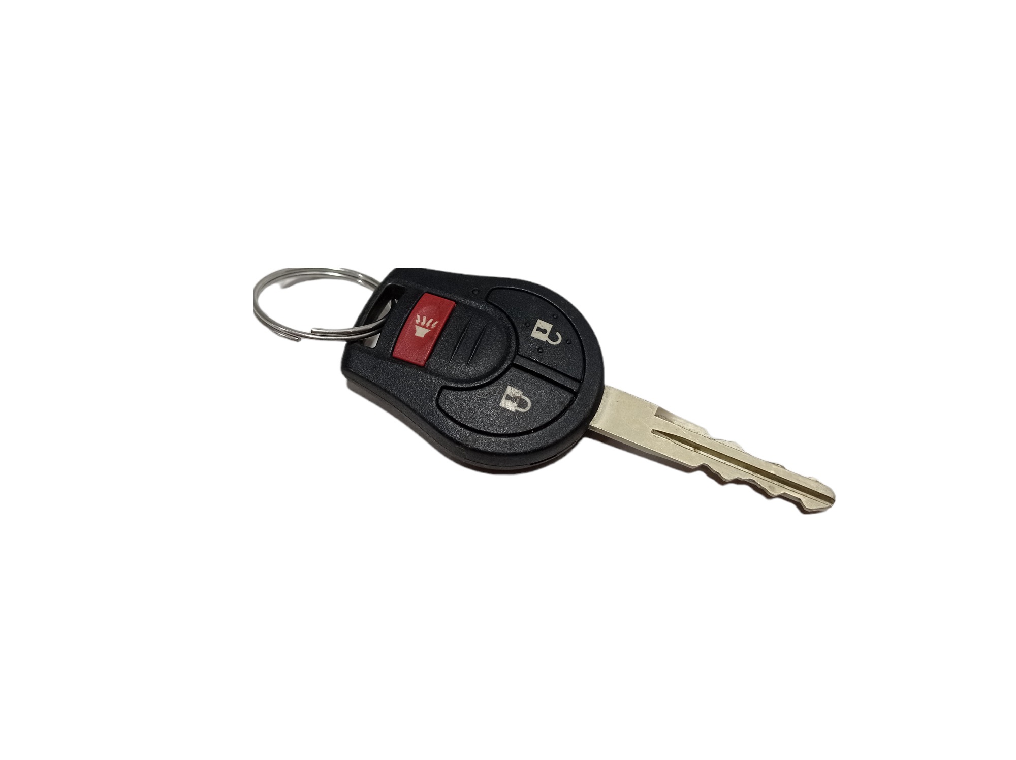 Chave Igniçao Controle Alarme Nissan 3 Botões 8