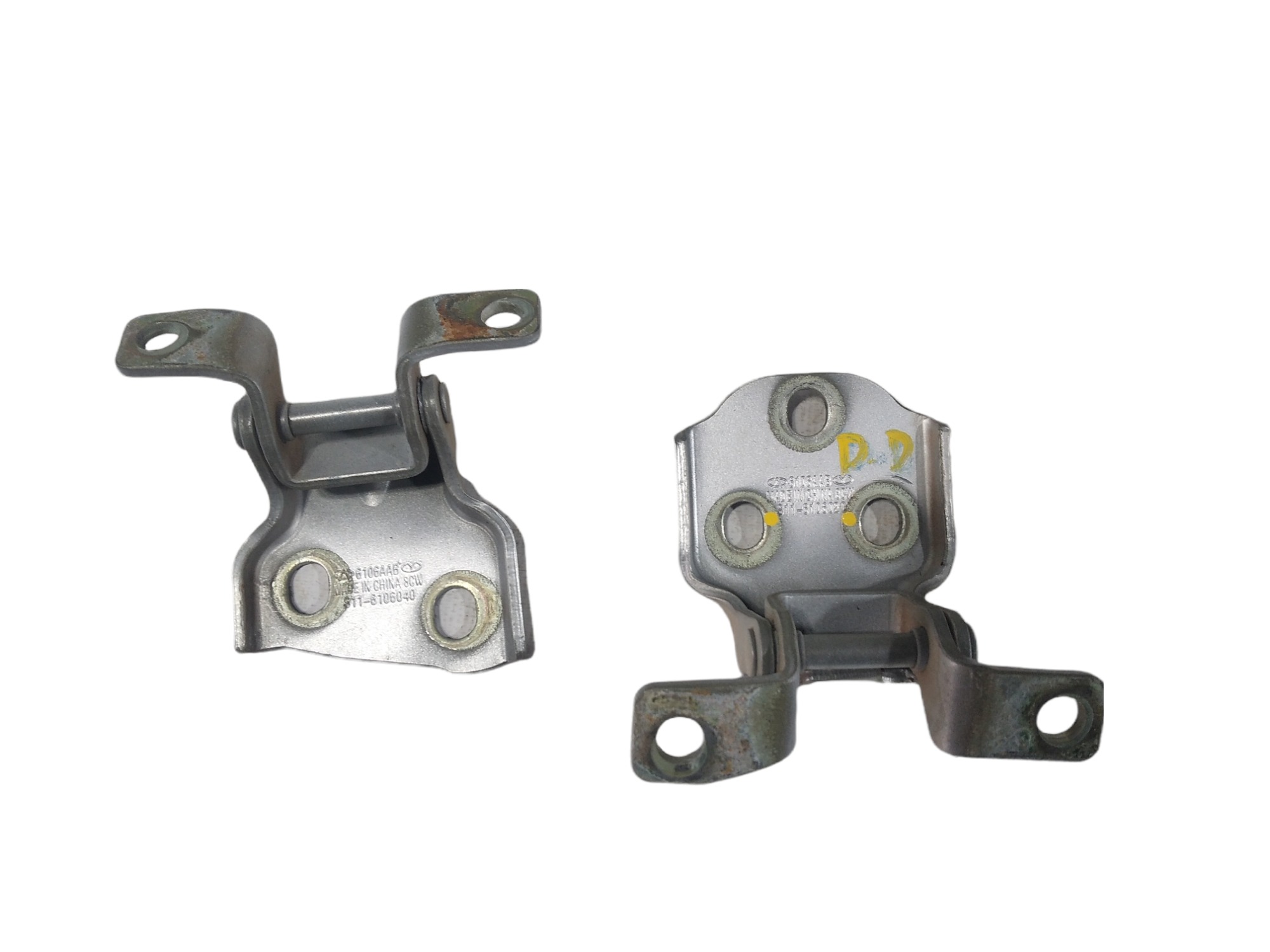 Par Dobradiça Dianteira Direita Chery Qq S116106020 V421 7