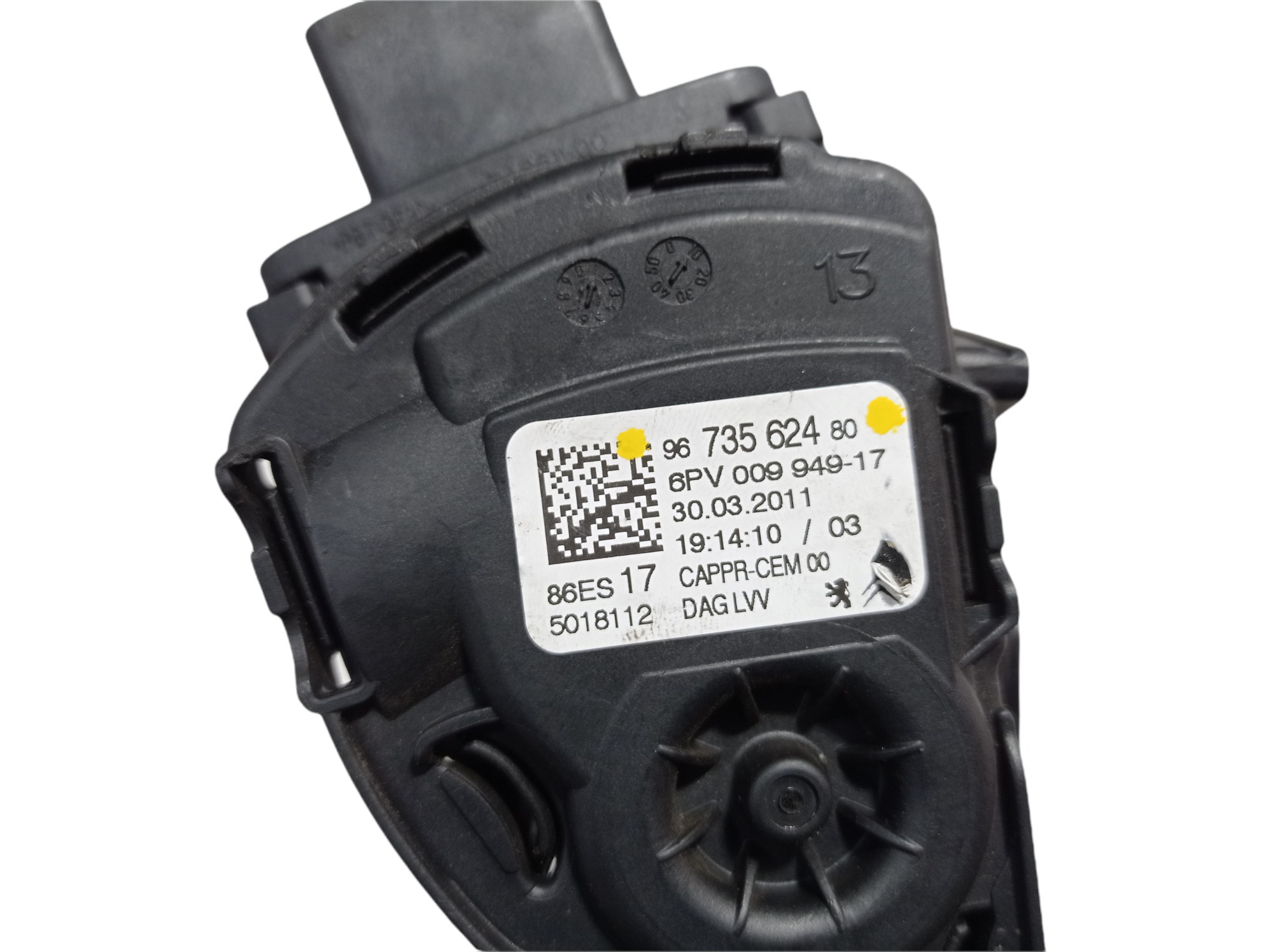 Pedal Acelerador Eletrônico C3 Aircross 9673562480 V205 8