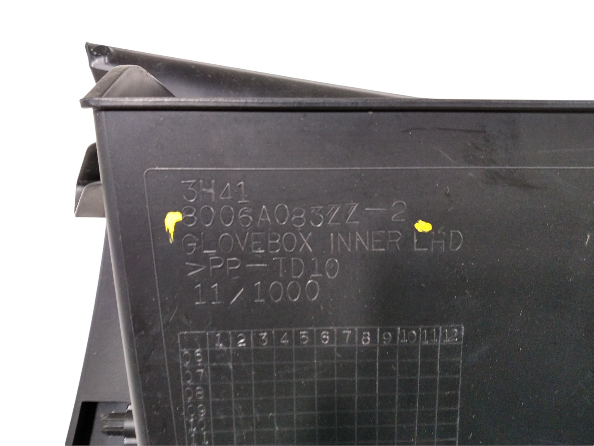 Tampa Porta Luvas Mitsubishi Lancer  2014 8006a083zz2 V420 6