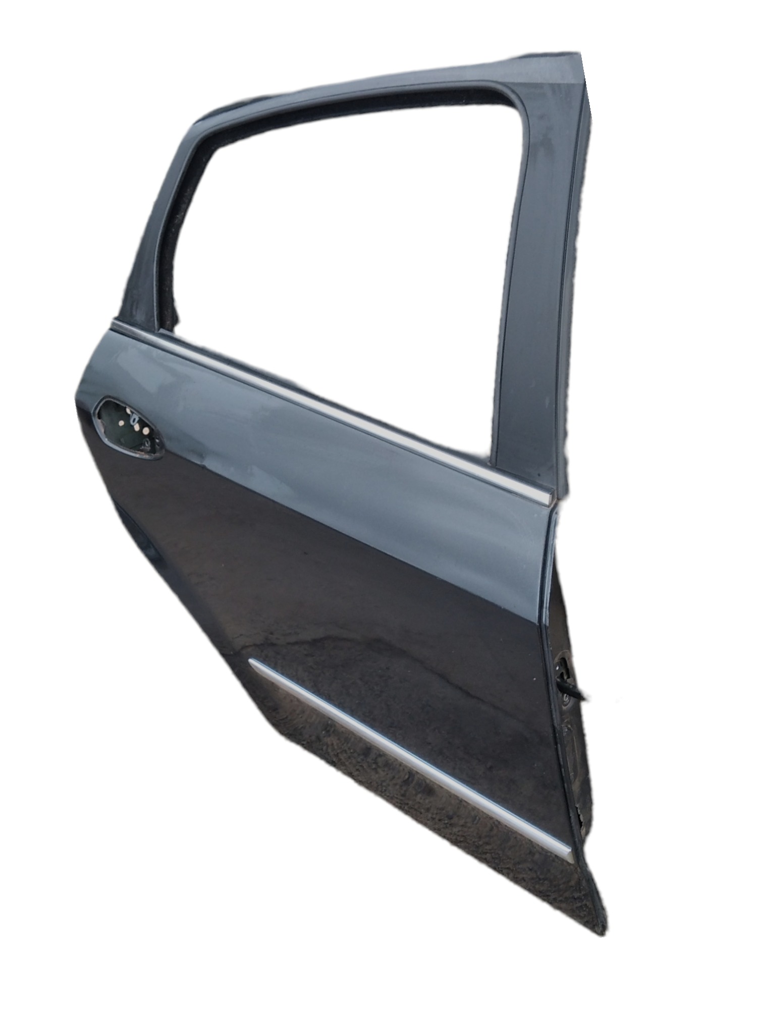 Porta Traseira Direita Fiat Linea 2012 V468 Traseira Direito Preto 4
